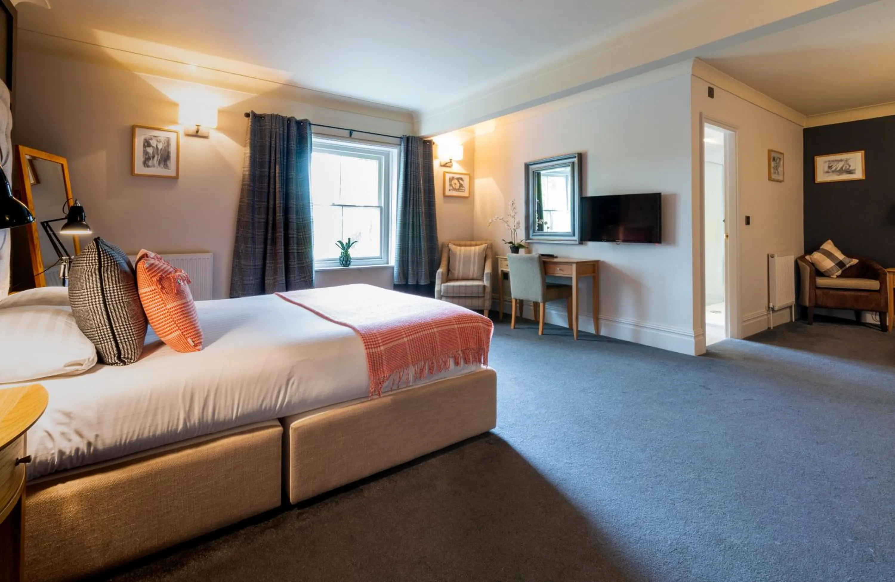 Bedroom, Bed in Derby Arms