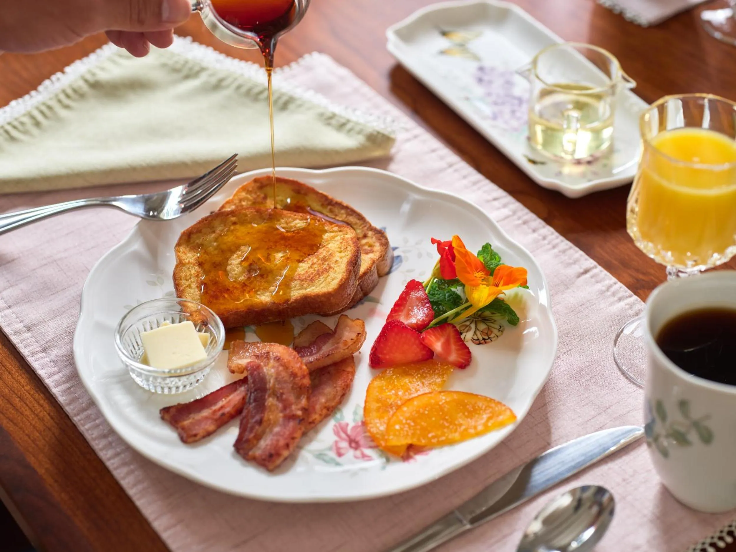 Food close-up in Mooreland Garden Inn