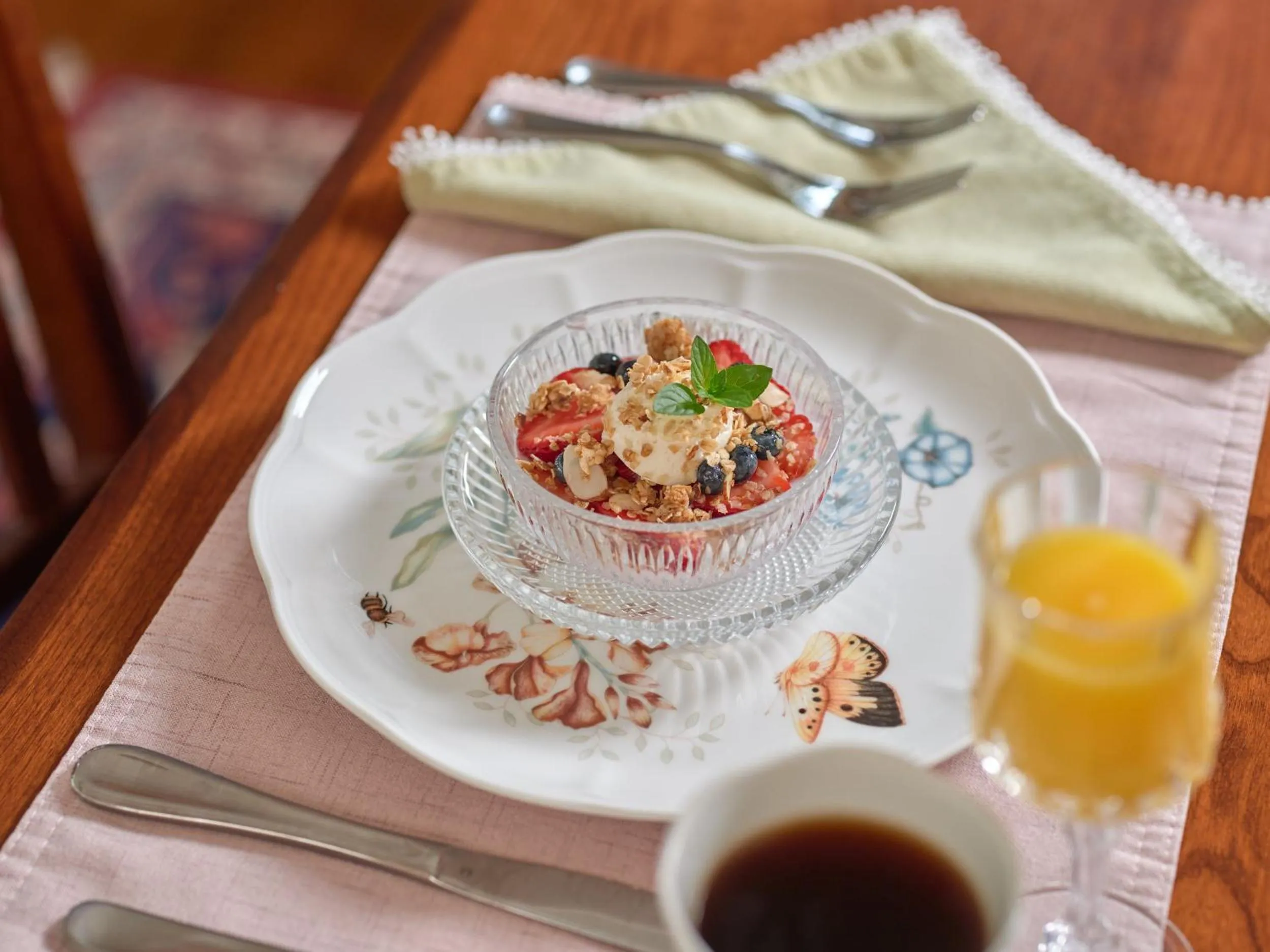 Food in Mooreland Garden Inn