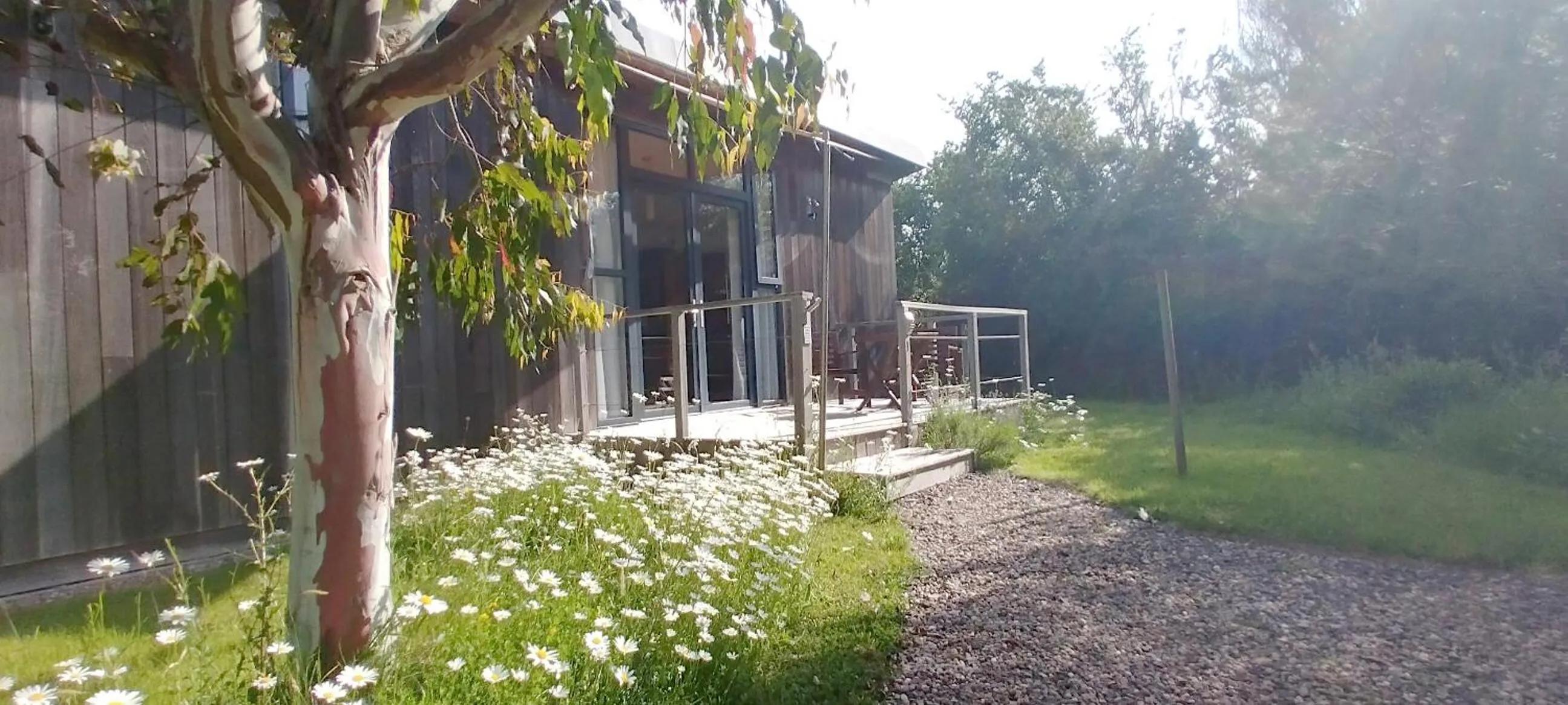 Patio in The Gallery Lodges