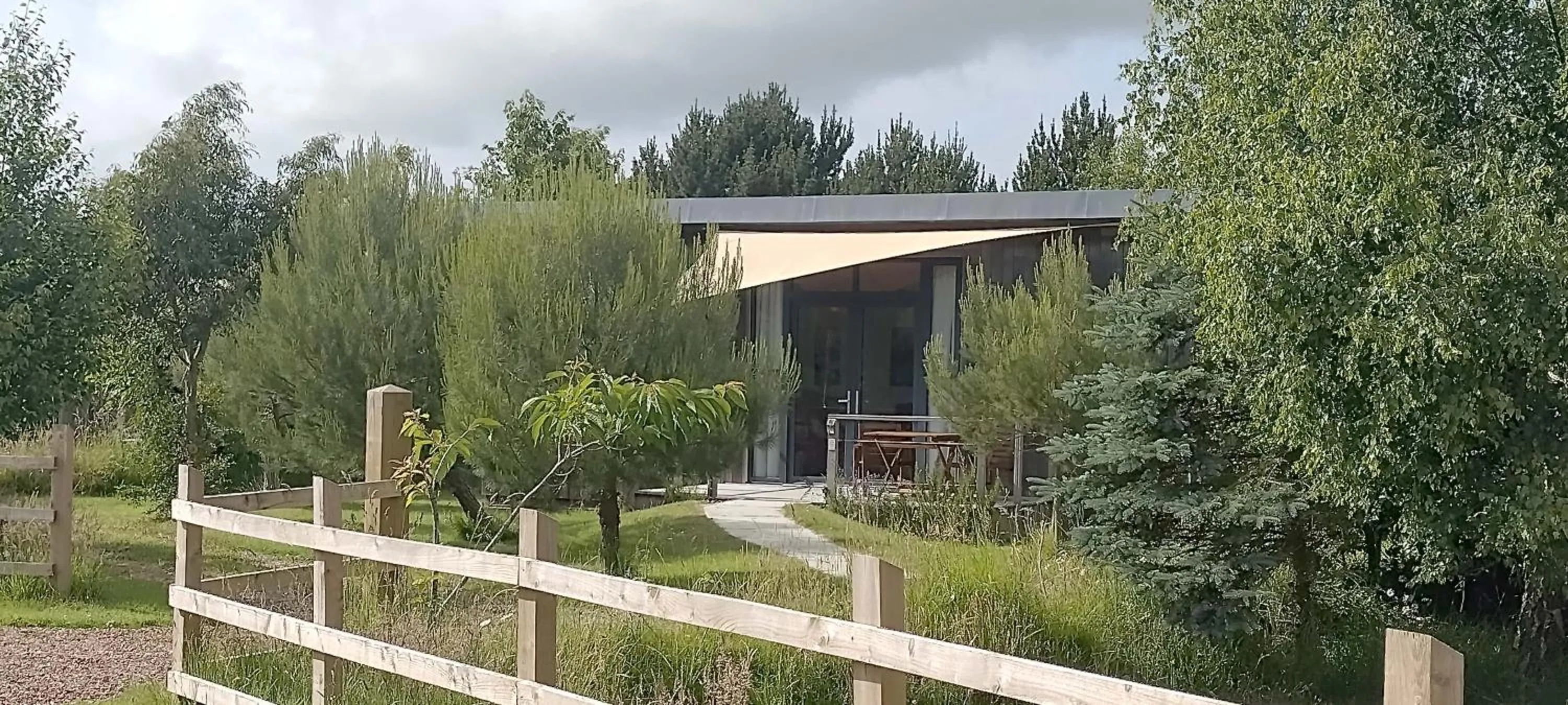Facade/entrance in The Gallery Lodges
