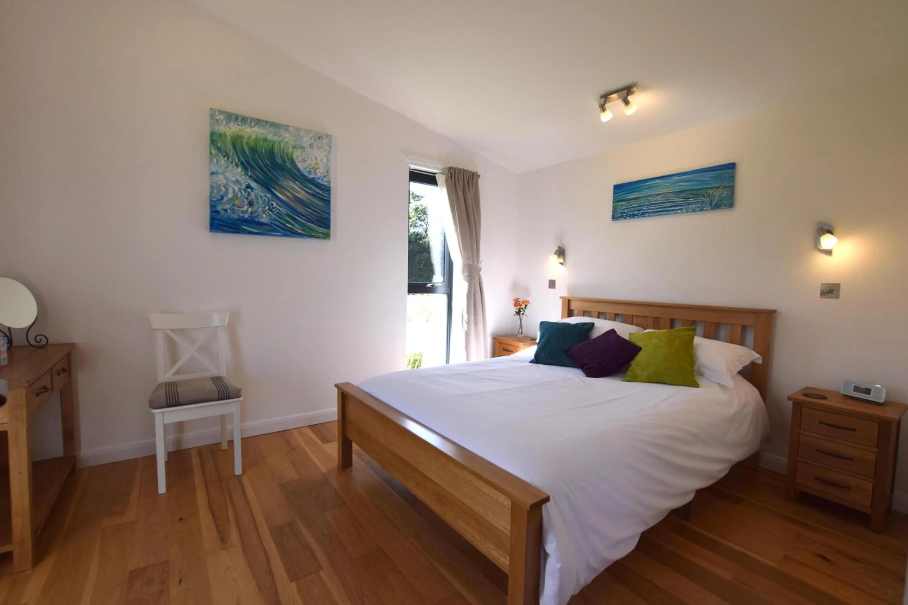 Spring, Bed in The Gallery Lodges