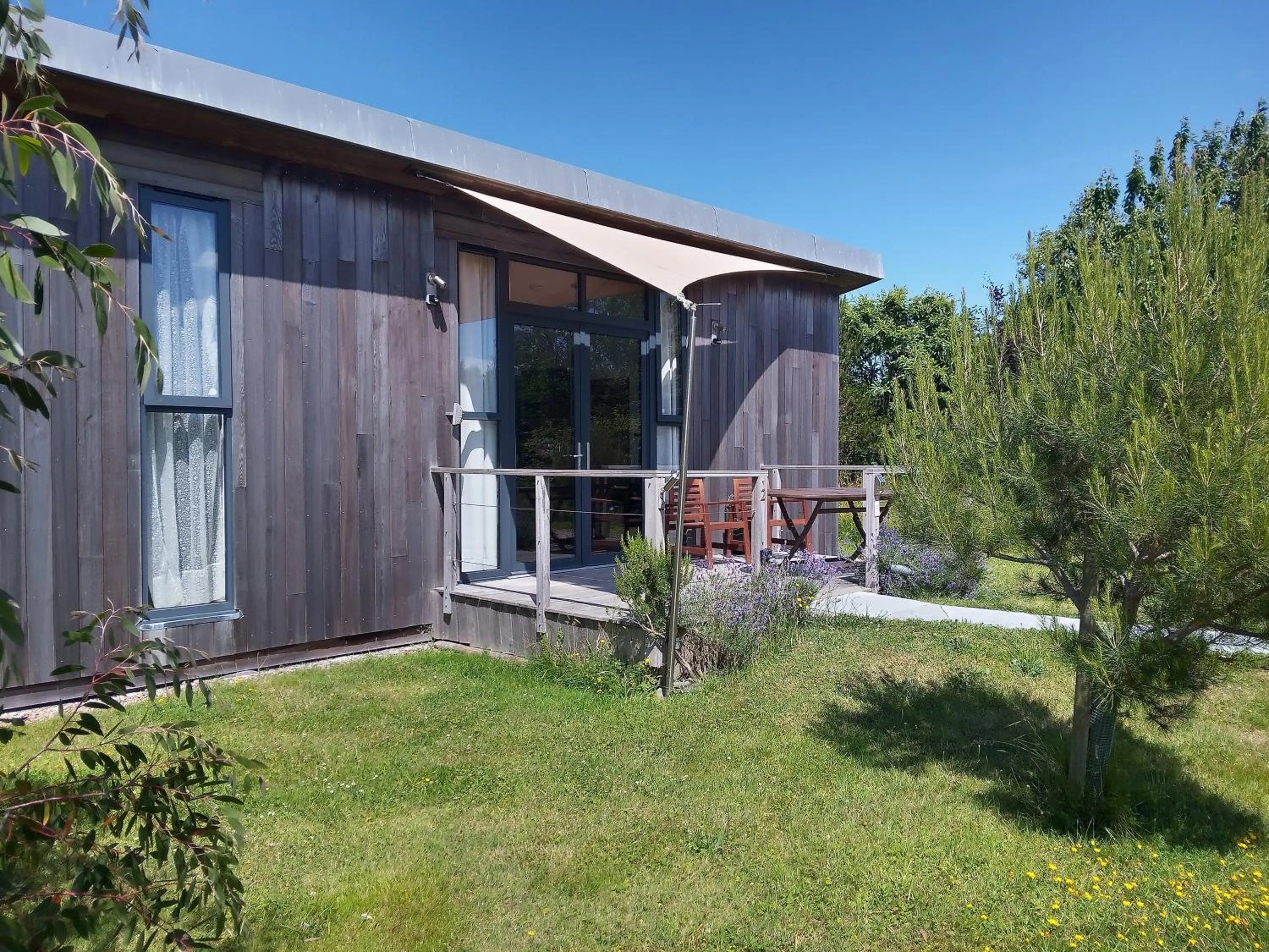 Patio in The Gallery Lodges