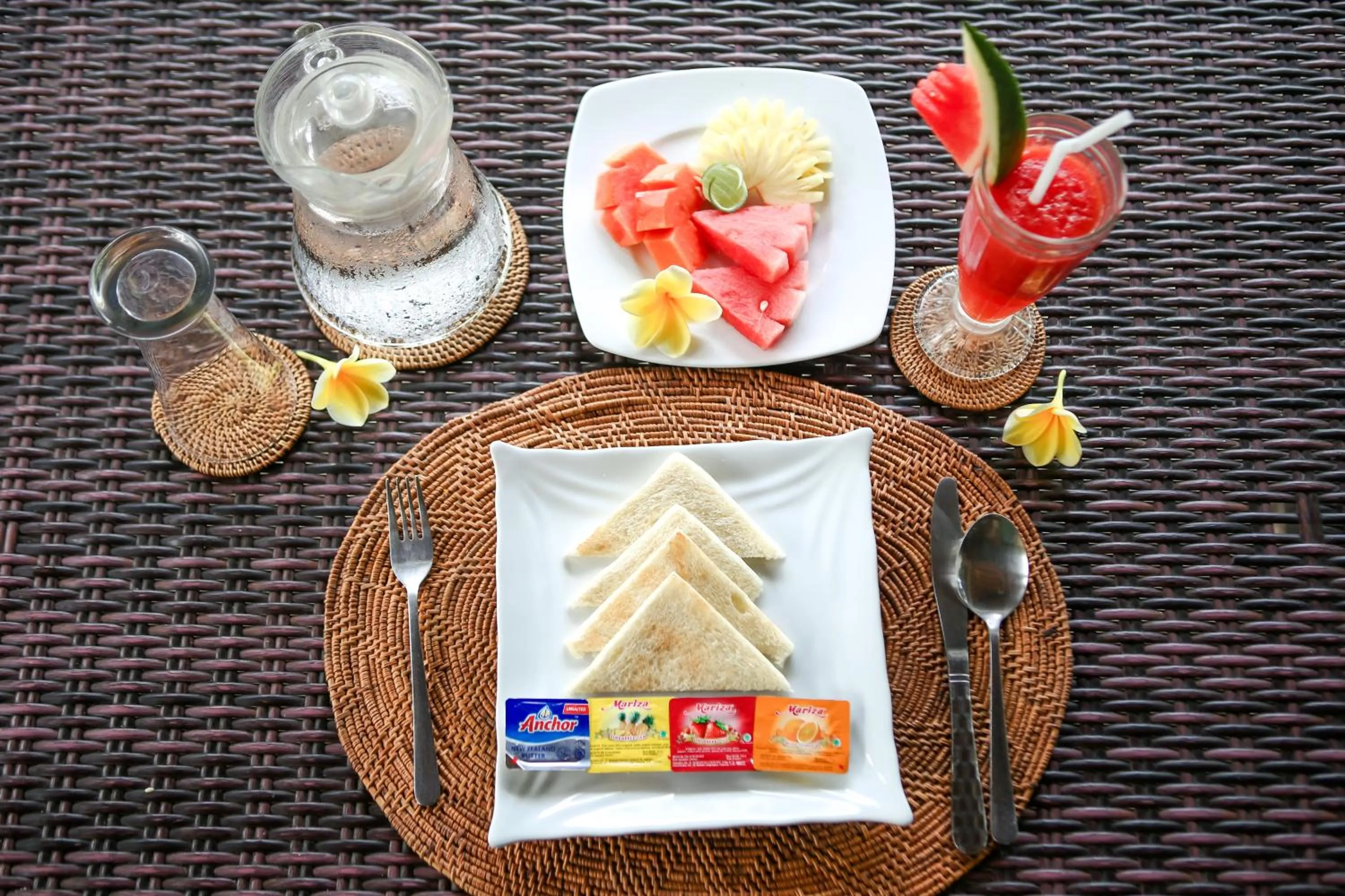 Breakfast in Villa Capung Mas Ubud