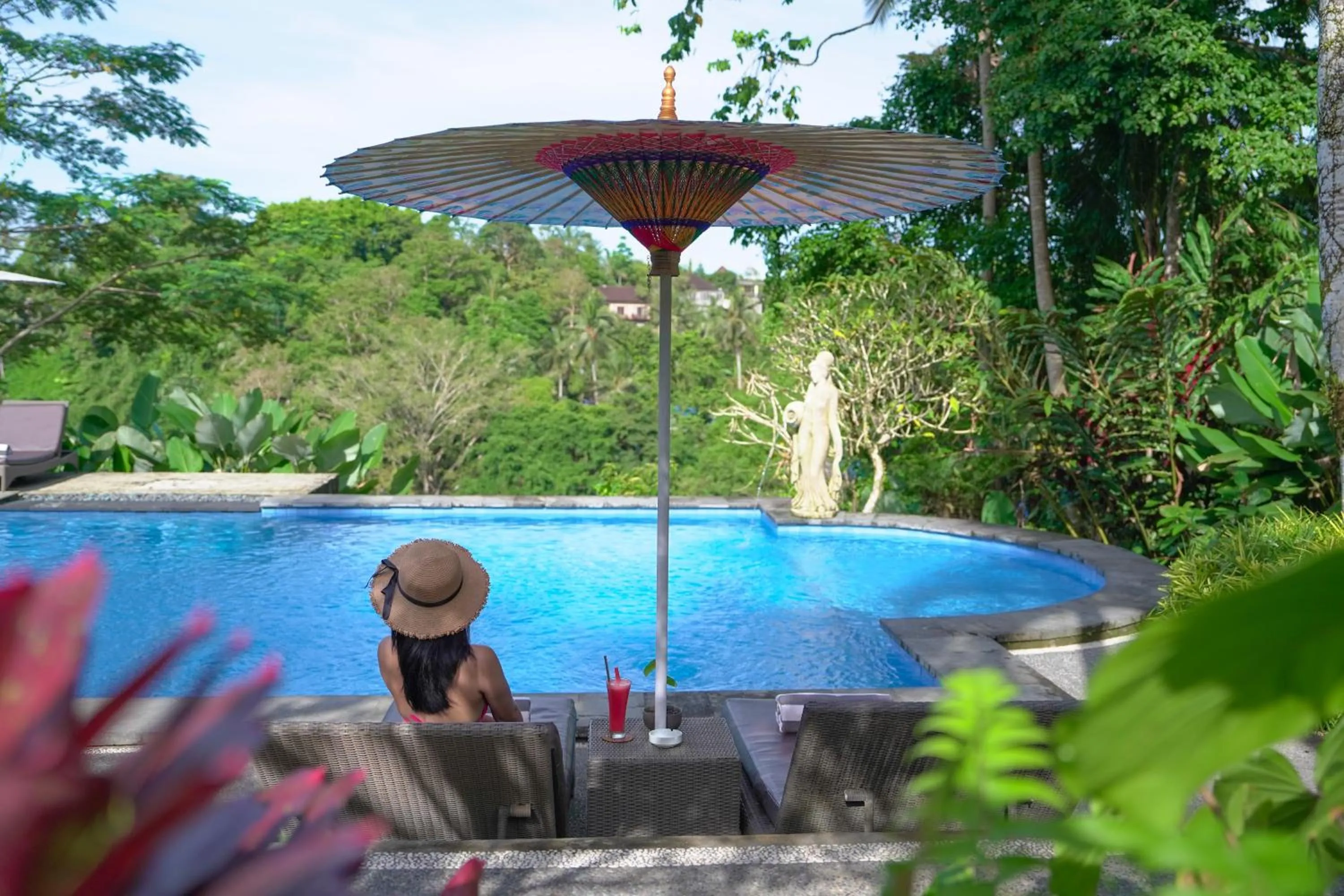 Swimming pool in Villa Capung Mas Ubud