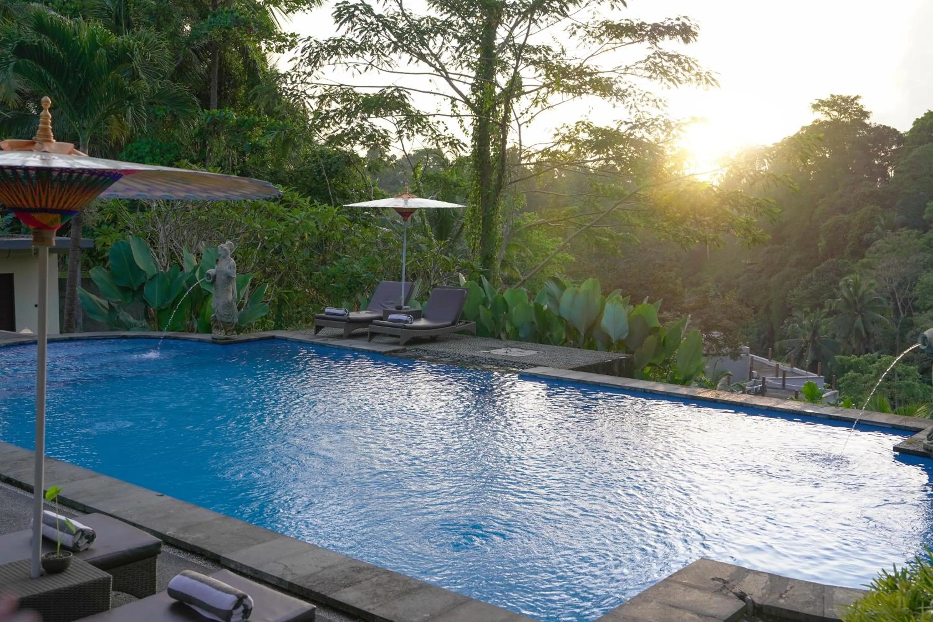 Swimming pool in Villa Capung Mas Ubud