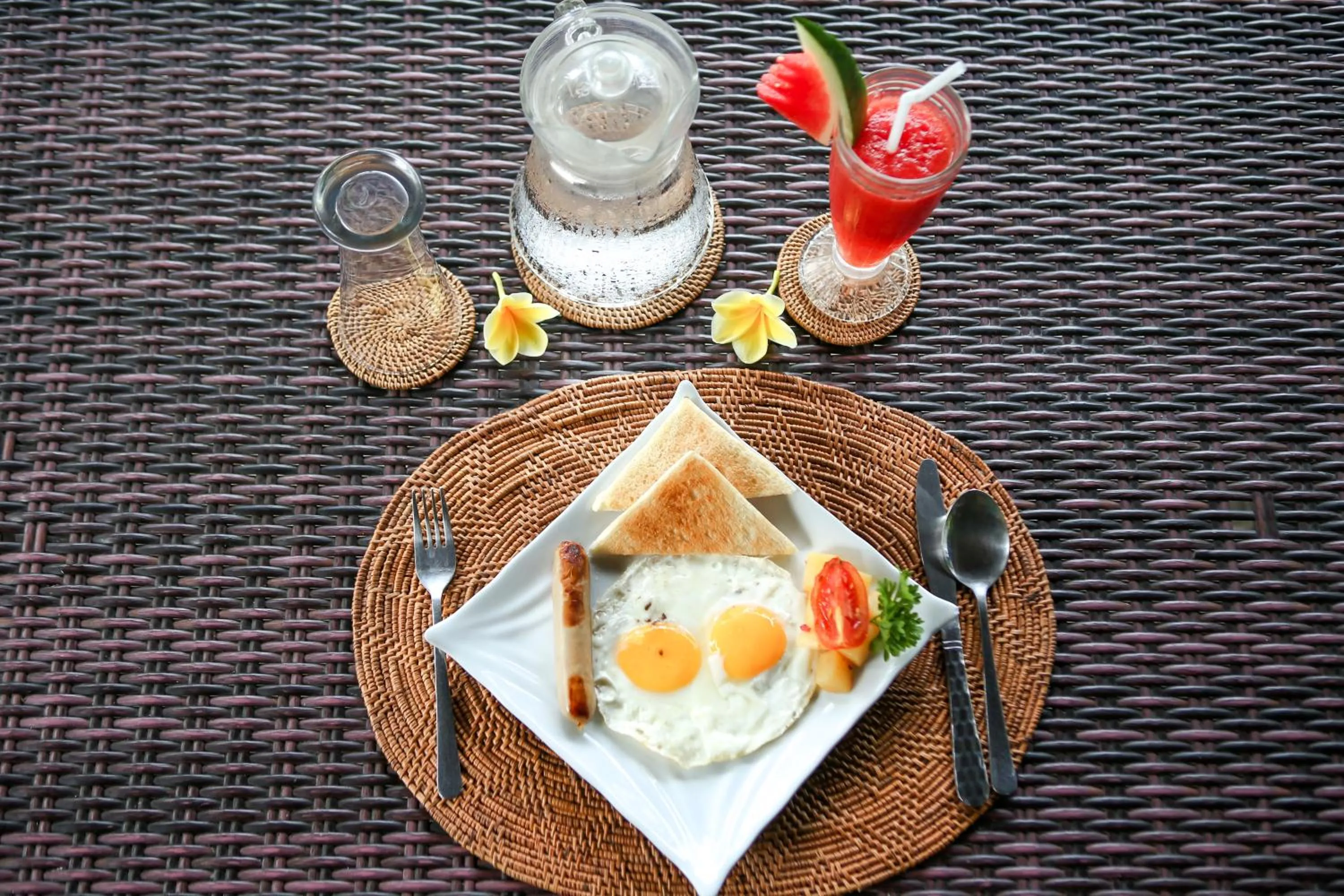 Breakfast in Villa Capung Mas Ubud