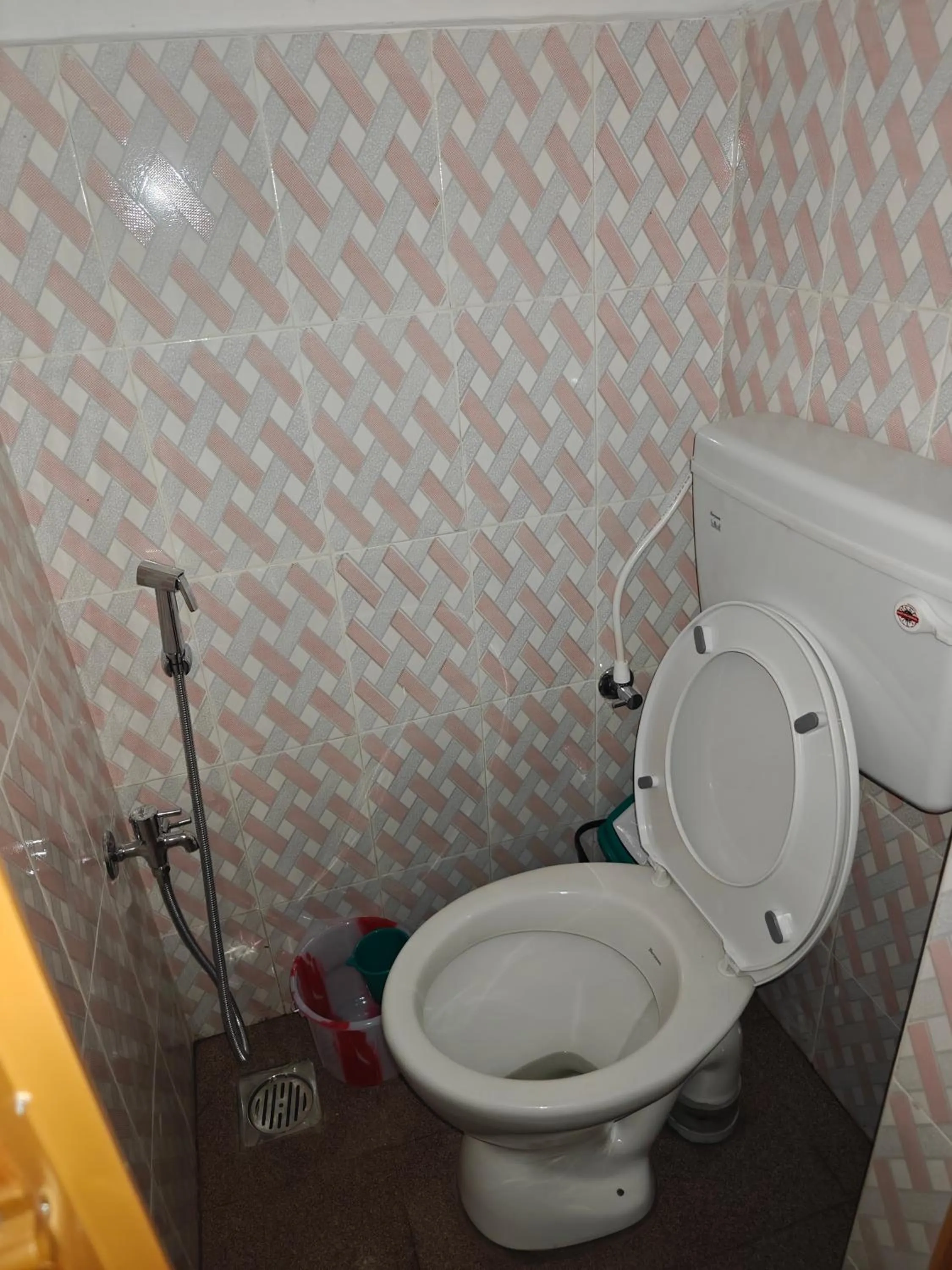 Toilet in Hotel Ganesh Lodge