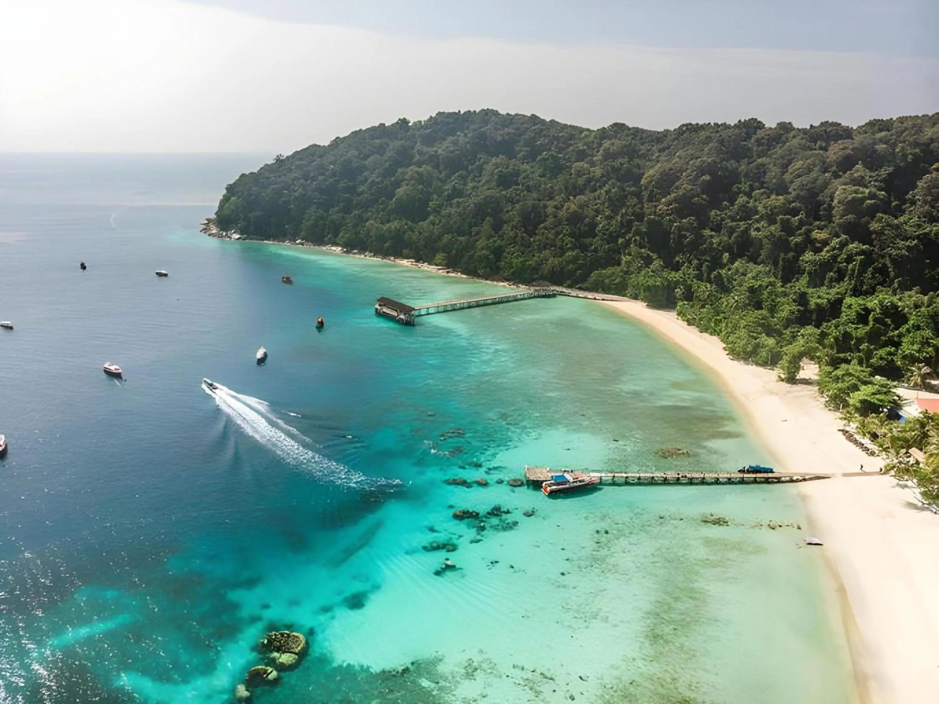 Bird's eye view in Sunday Telaga Terrace Boutique Resort