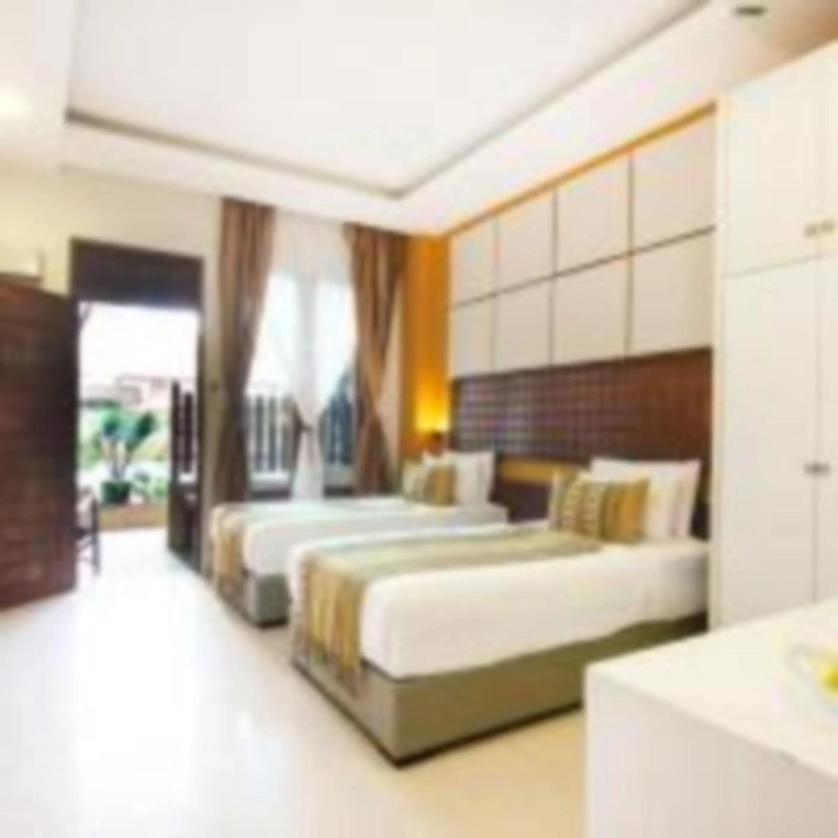 Bed in Sunday Telaga Terrace Boutique Resort