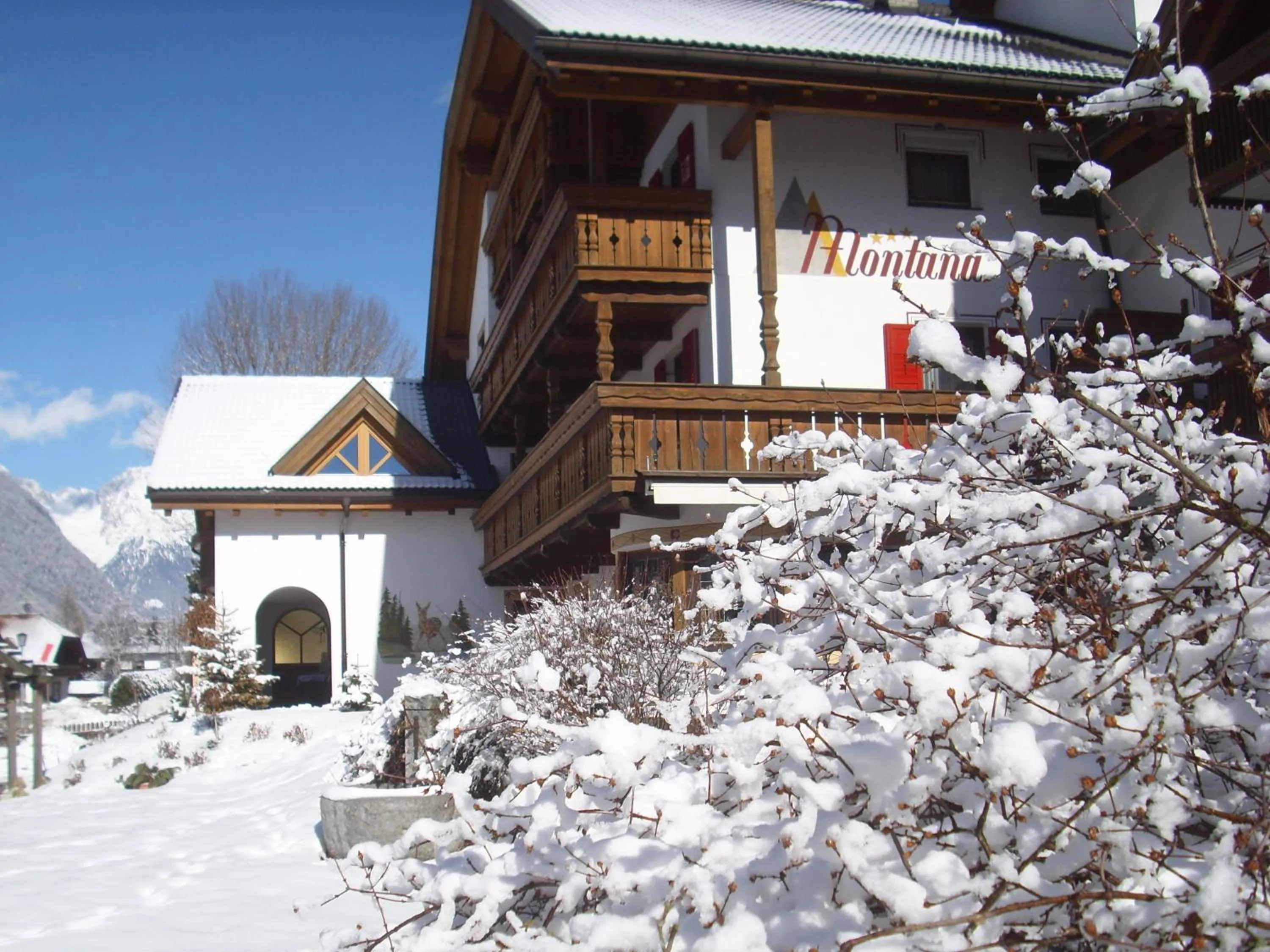 Property building in Apartments Residence Montana