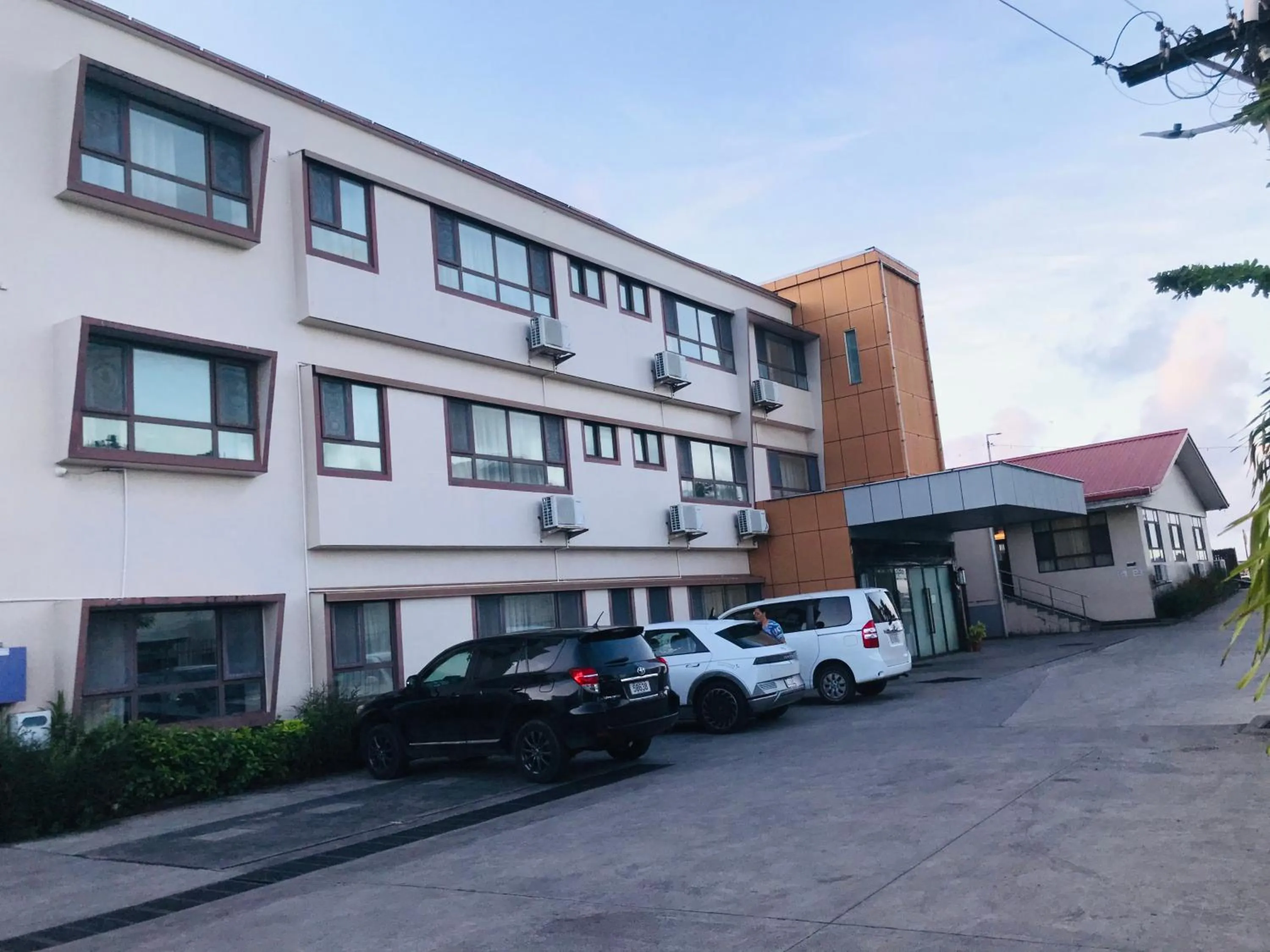 Property building in Tauese Seaview Hotel