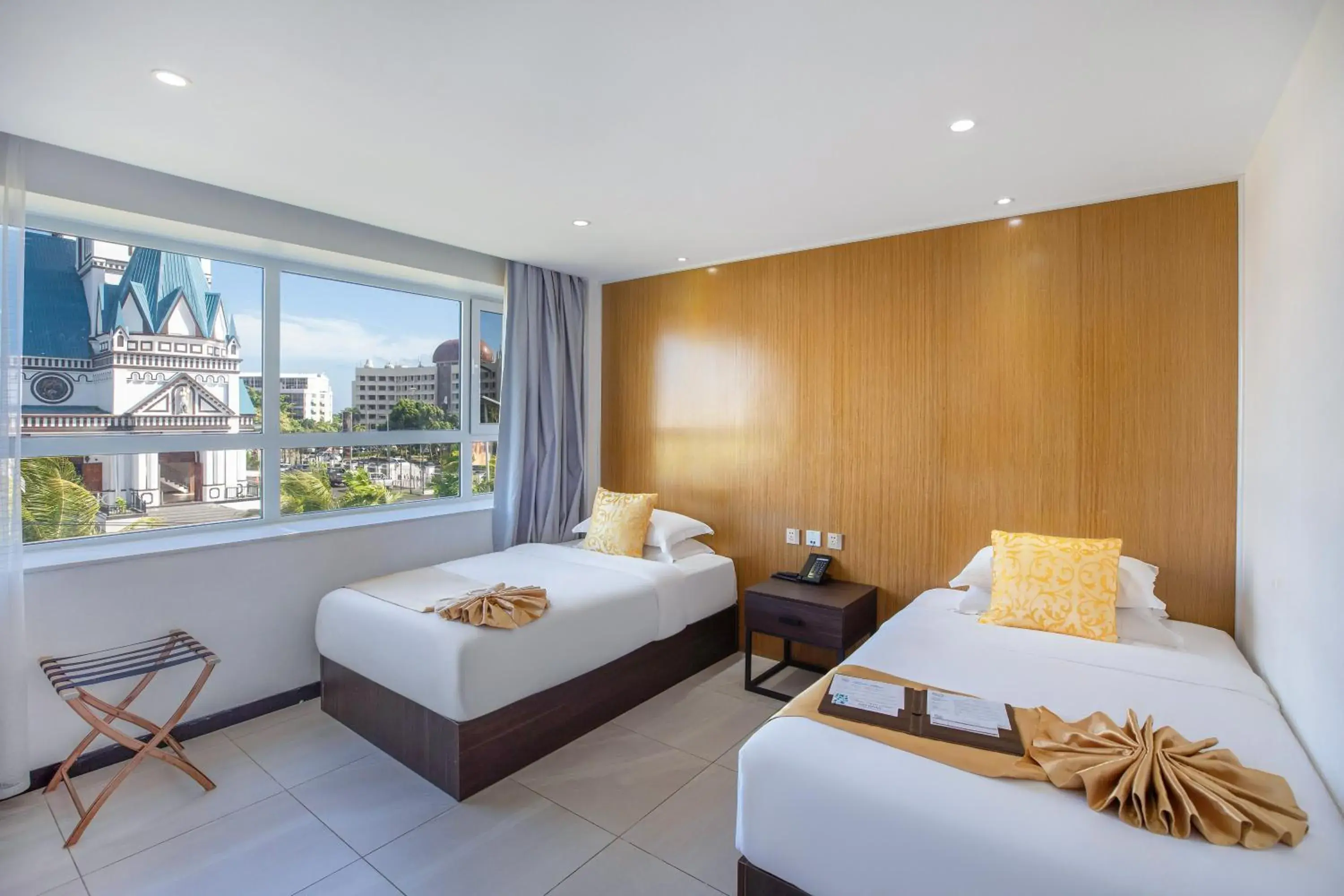 Deluxe Twin Room - single occupancy in Tauese Seaview Hotel Deluxe Twin Room - single occupancy in Tauese Seaview Hotel