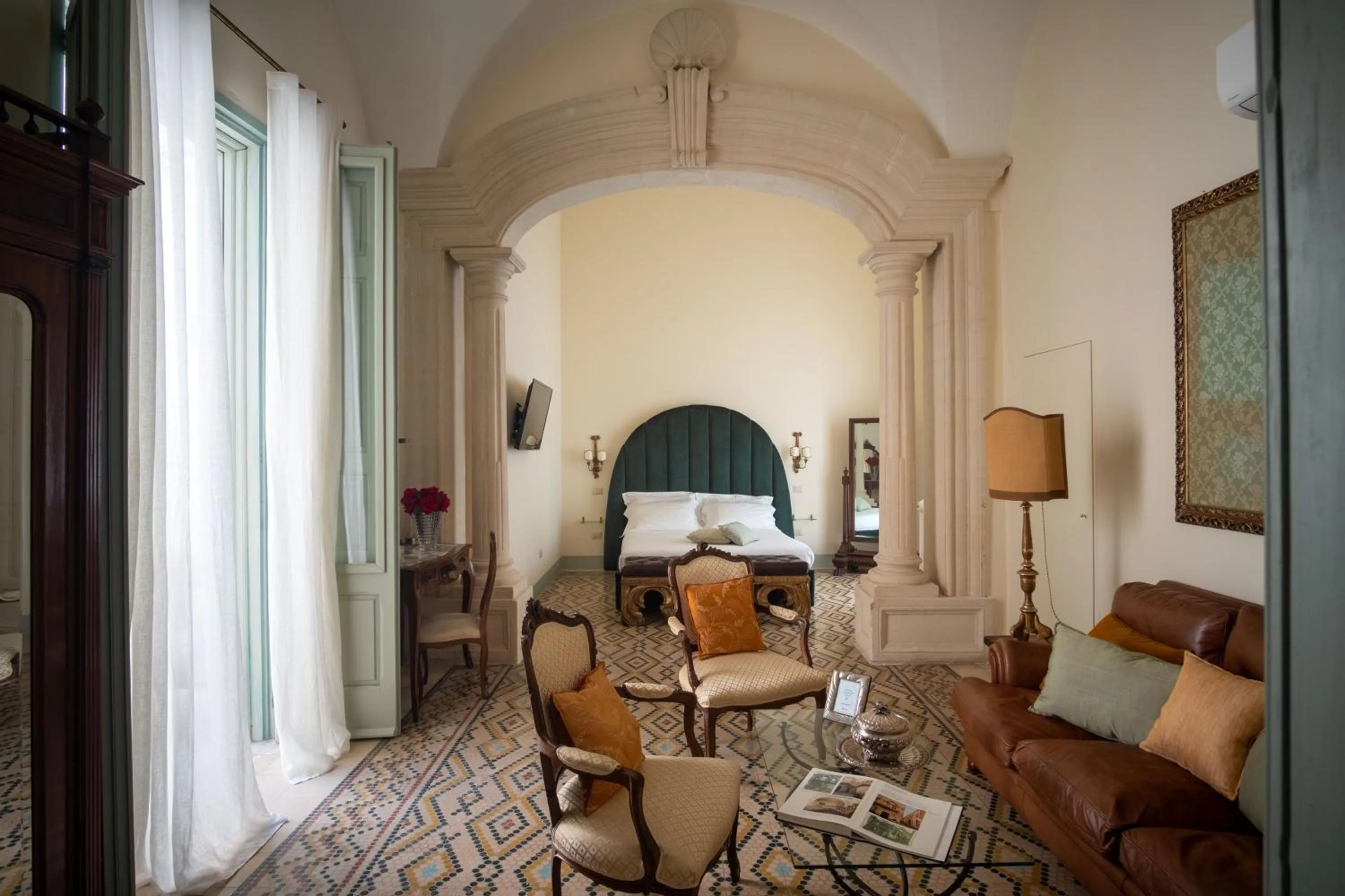 Bedroom in Palazzo Guido