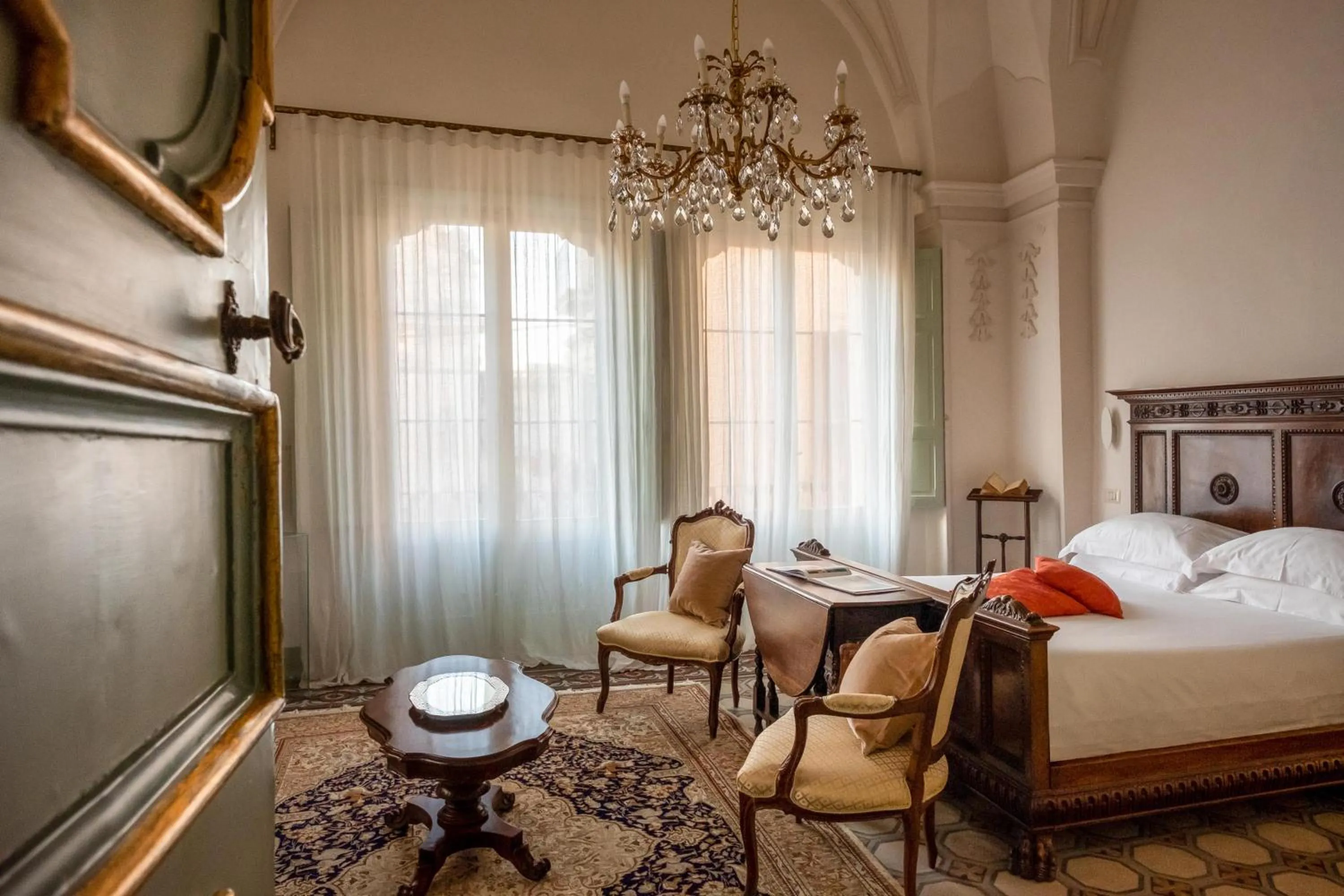 Bedroom, Bed in Palazzo Guido