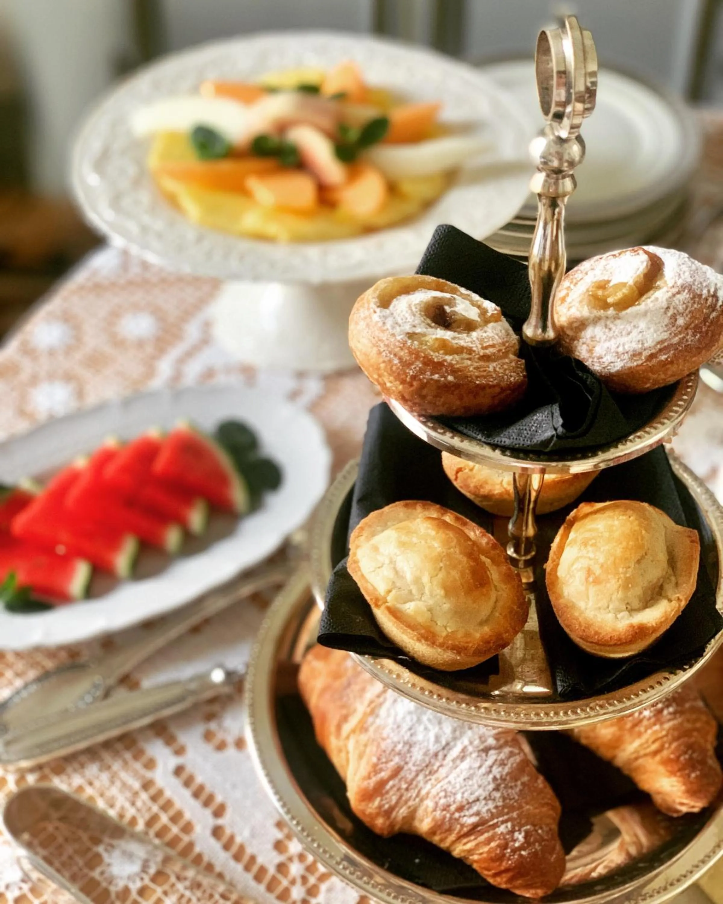 Food and drinks in Palazzo Guido