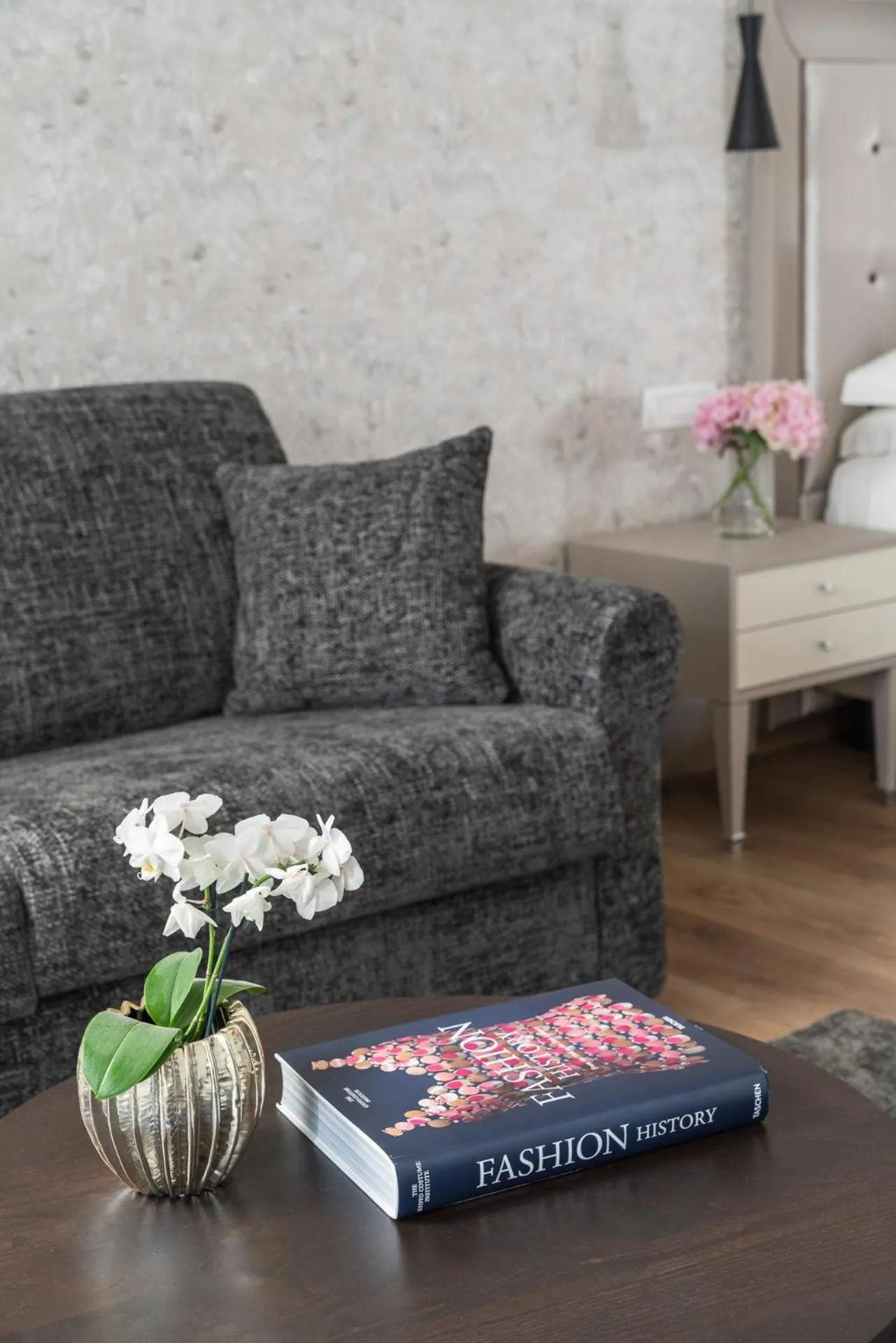 Seating area in Grand Hotel Gallia