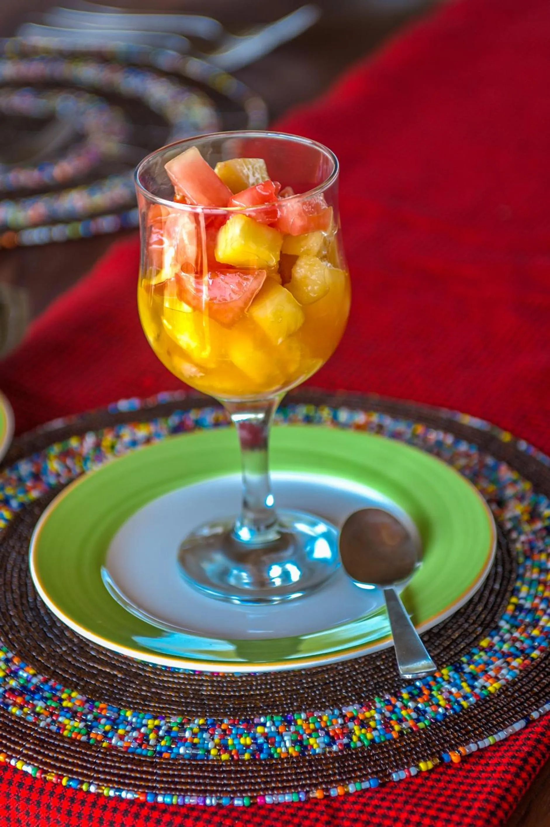 Breakfast in Kananga Special Tented Camp