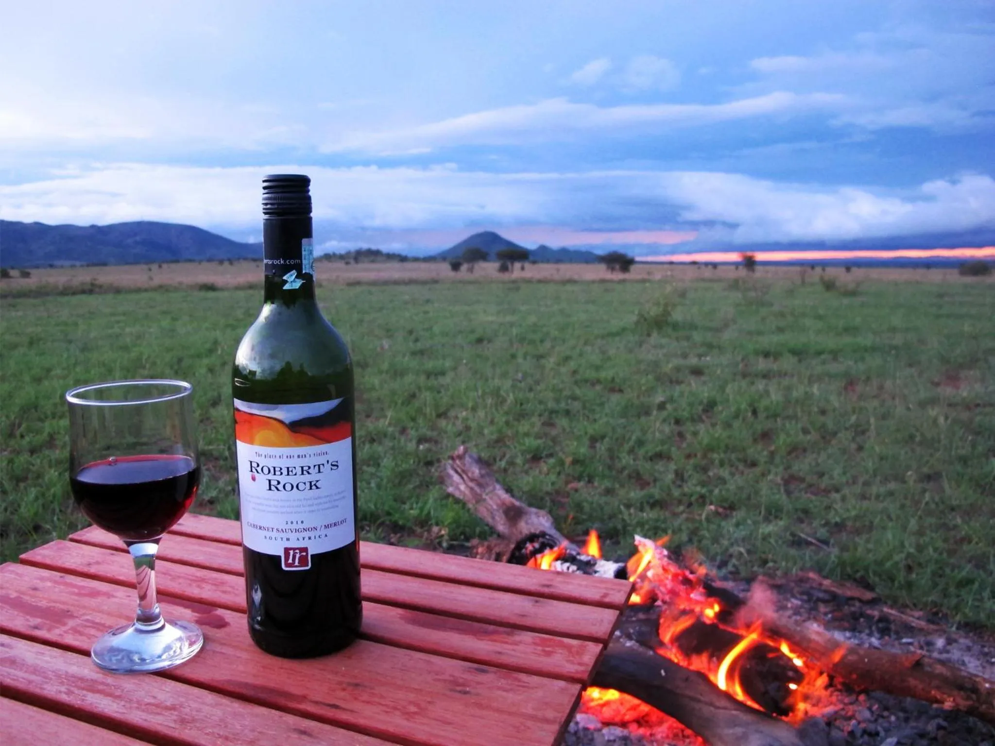 Alcoholic drinks in Kananga Special Tented Camp