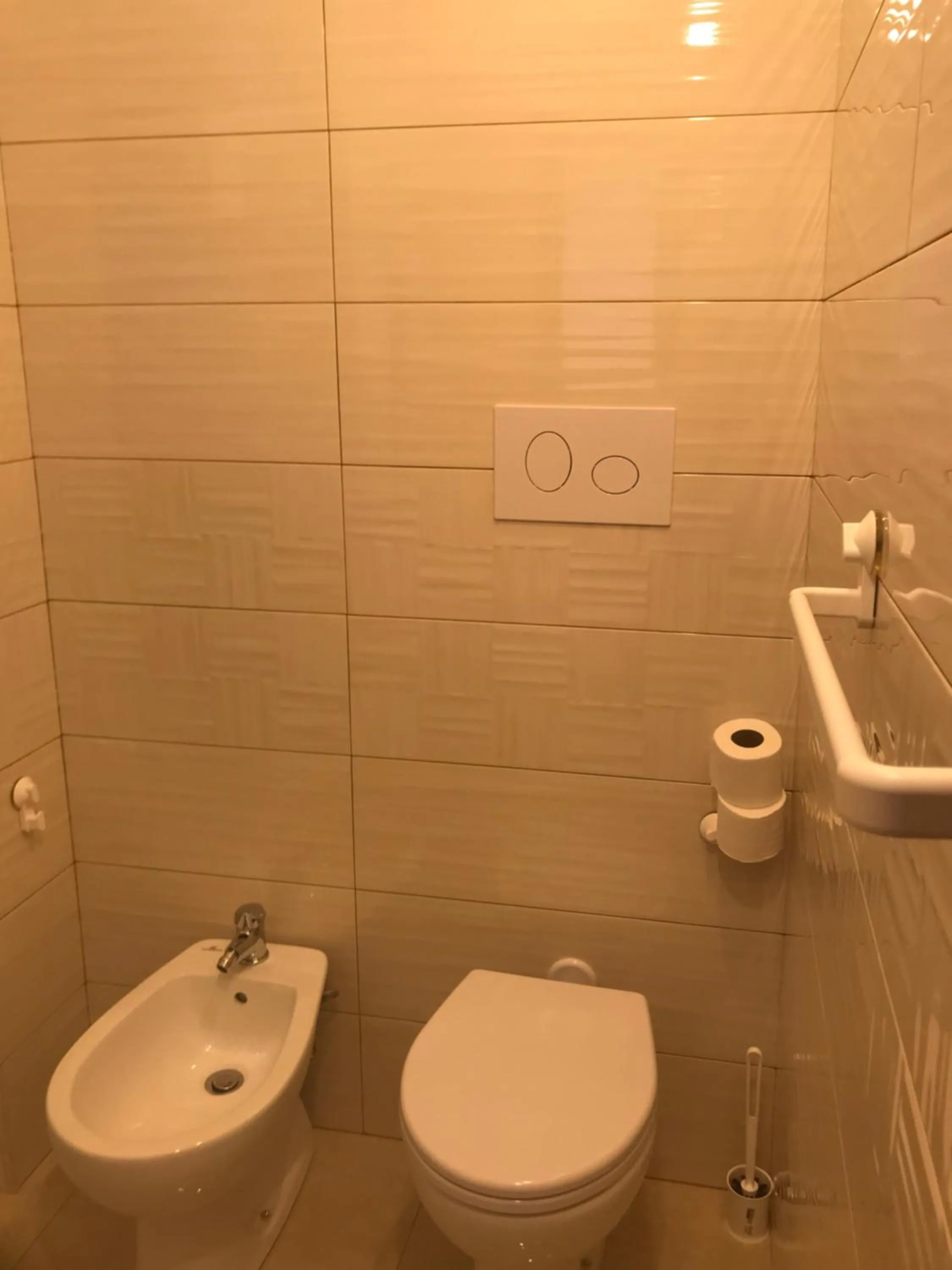 Shower in B&B Villa sul Mare