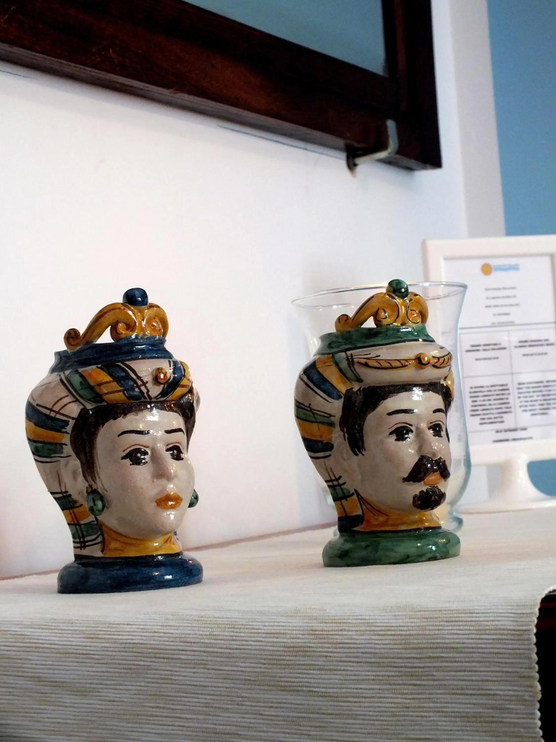 Decorative detail in B&B Villa sul Mare