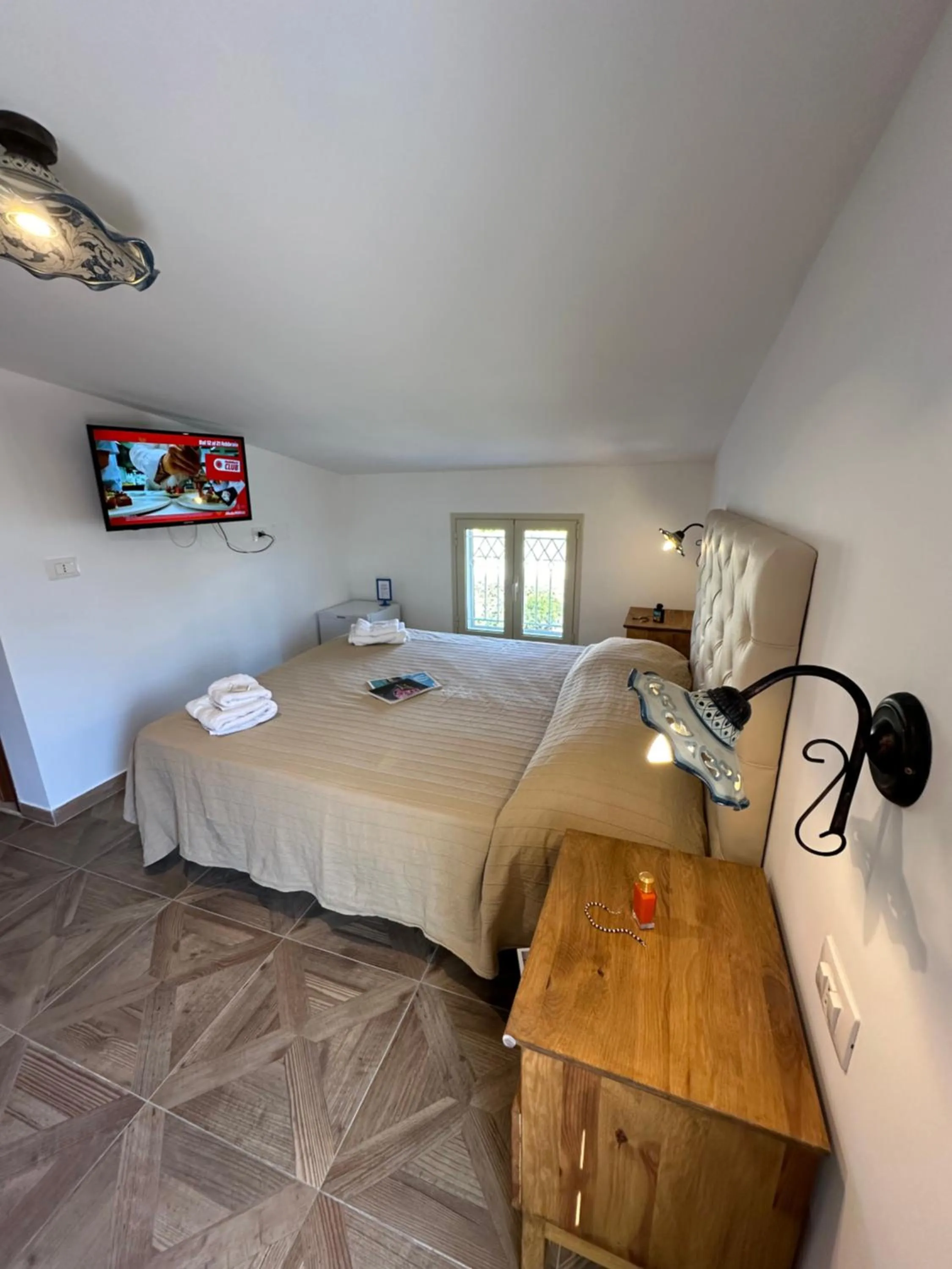 Bed in B&B Villa sul Mare