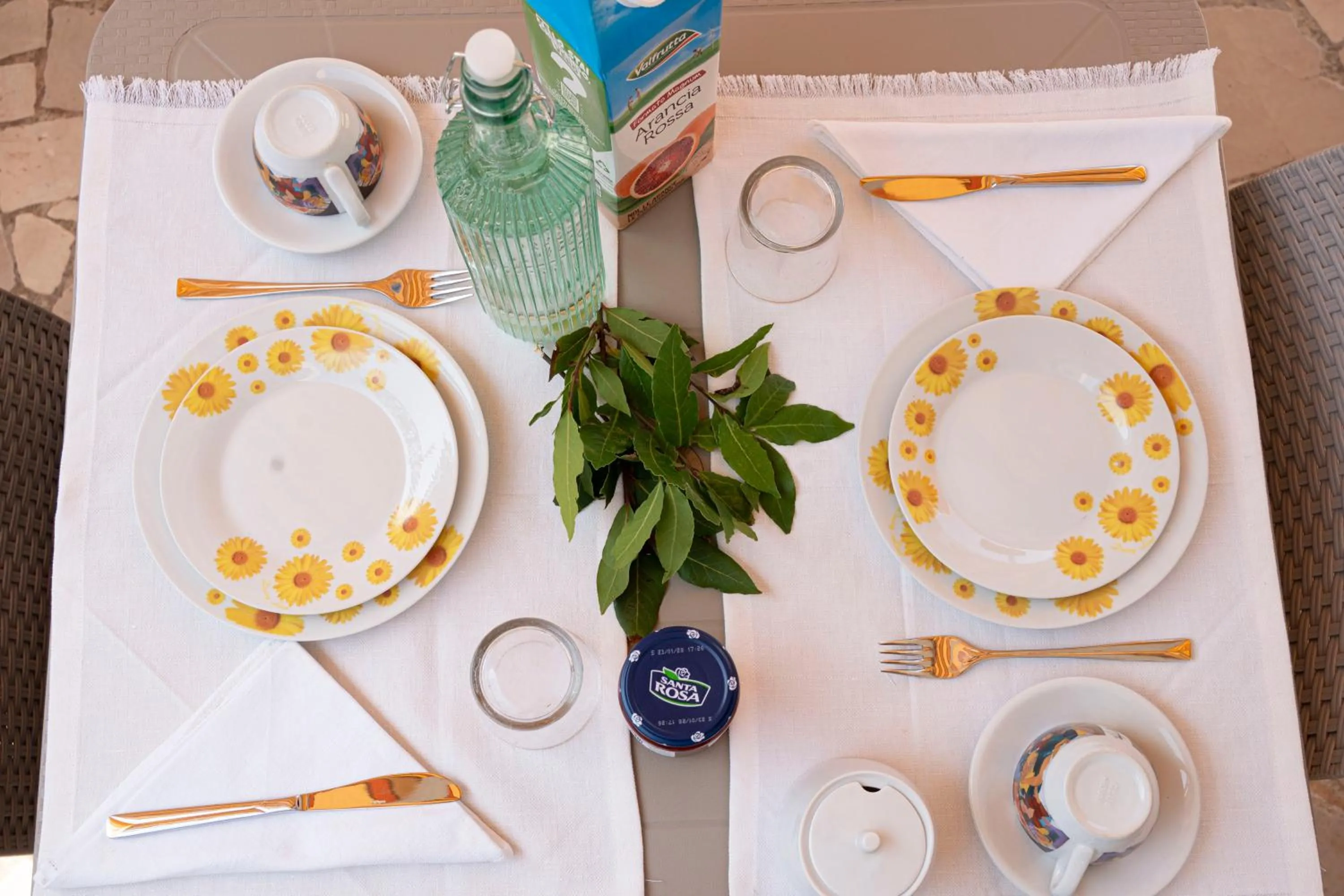 Patio in B&B Sentiero del Ciolo