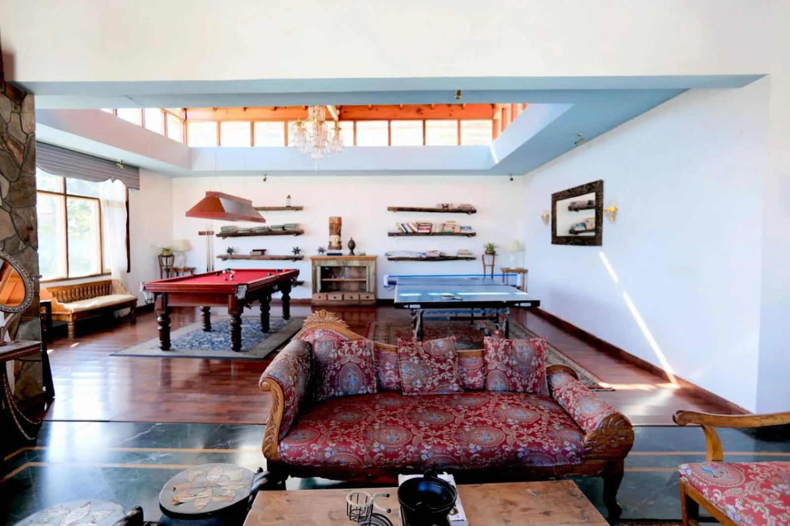 Game Room in Woodsvilla Resort Ranikhet