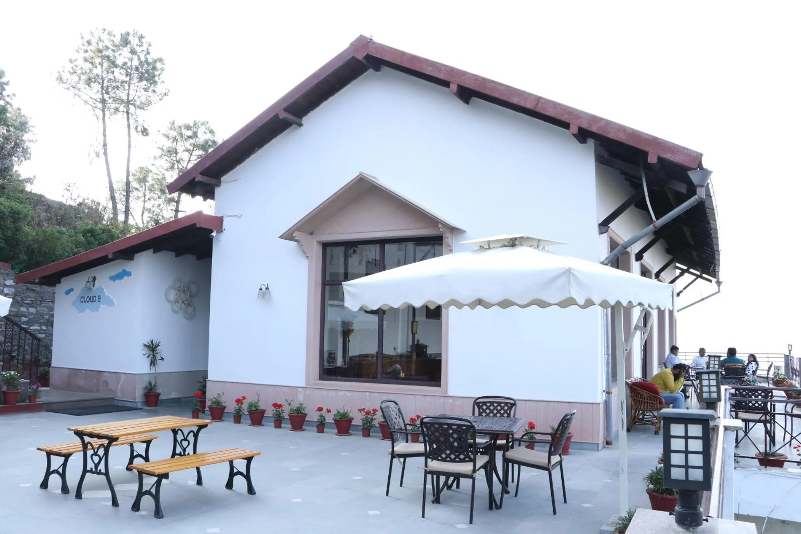 Balcony/Terrace in Woodsvilla Resort Ranikhet
