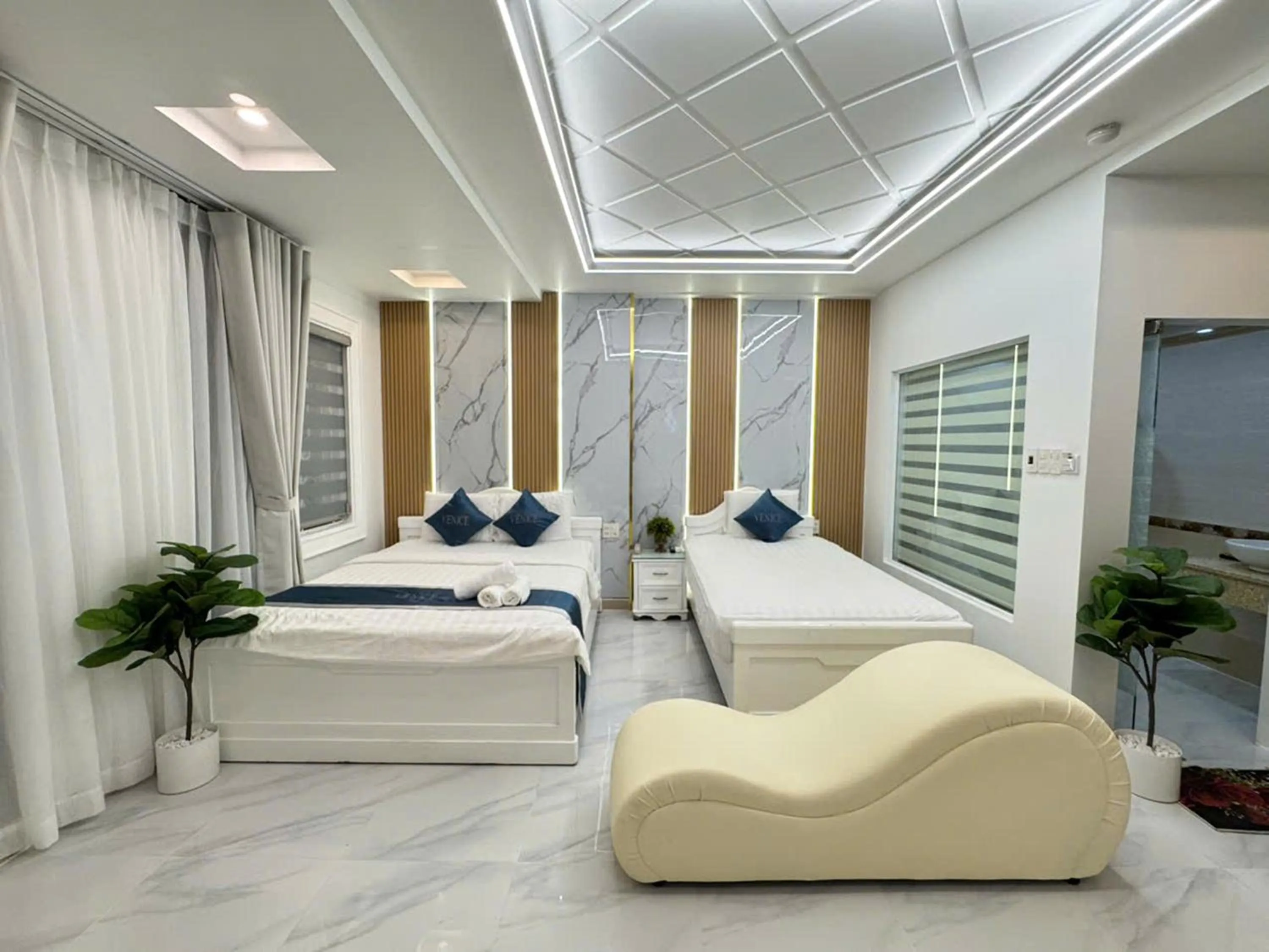 Bed in Minh Ngoc Hotel