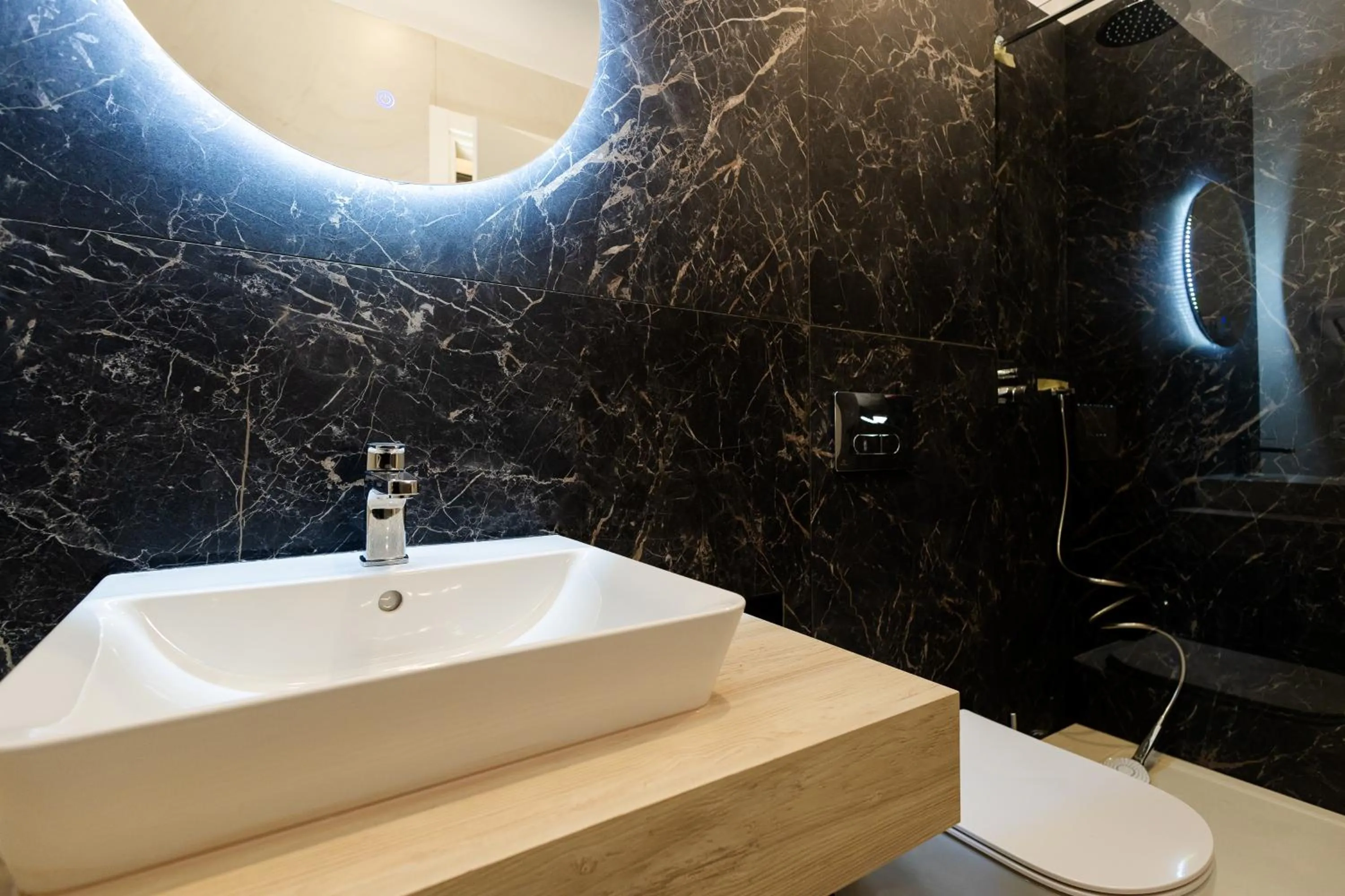 Bathroom in Central Suites