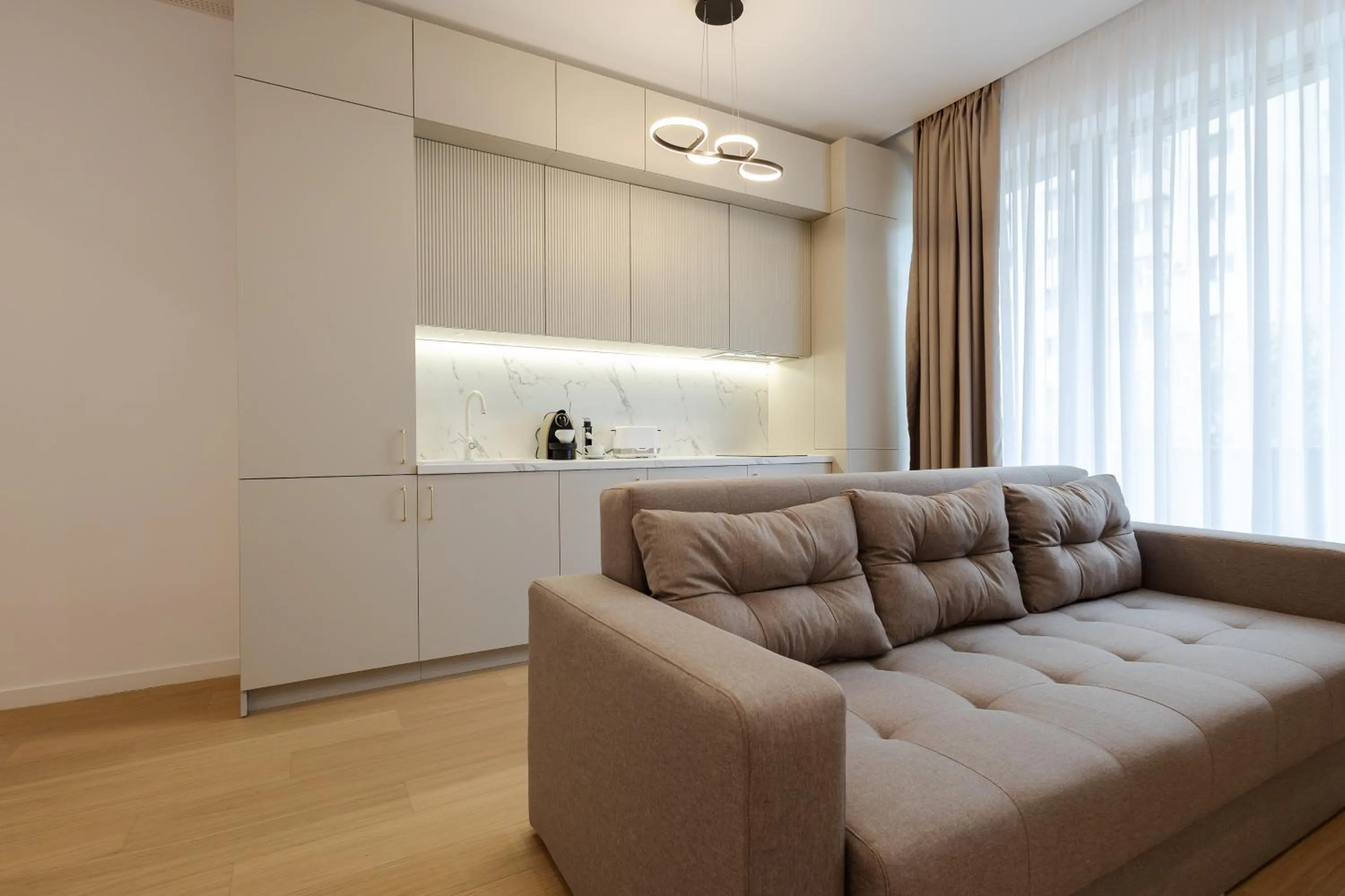 Living room in Central Suites