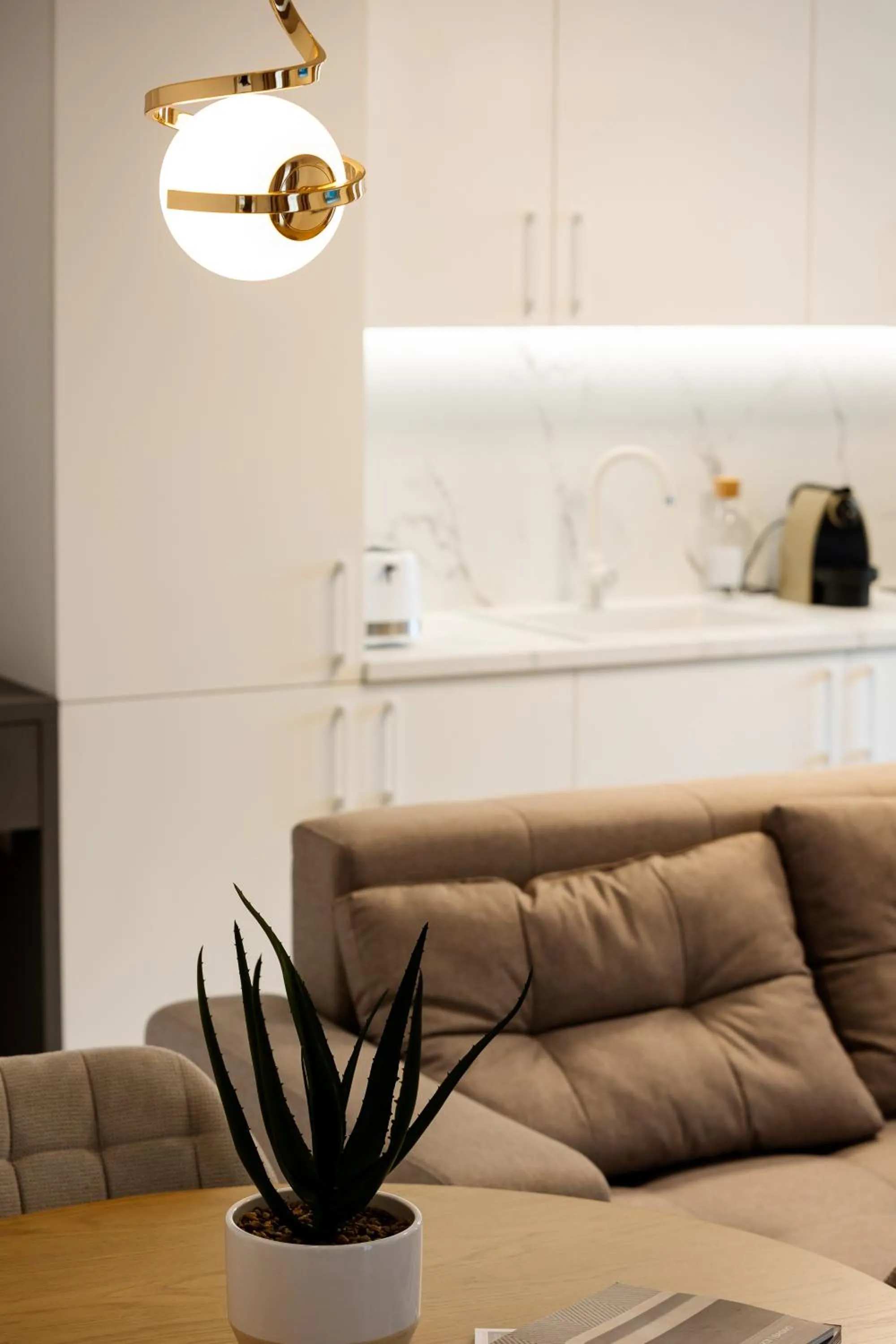 Kitchen or kitchenette in Central Suites