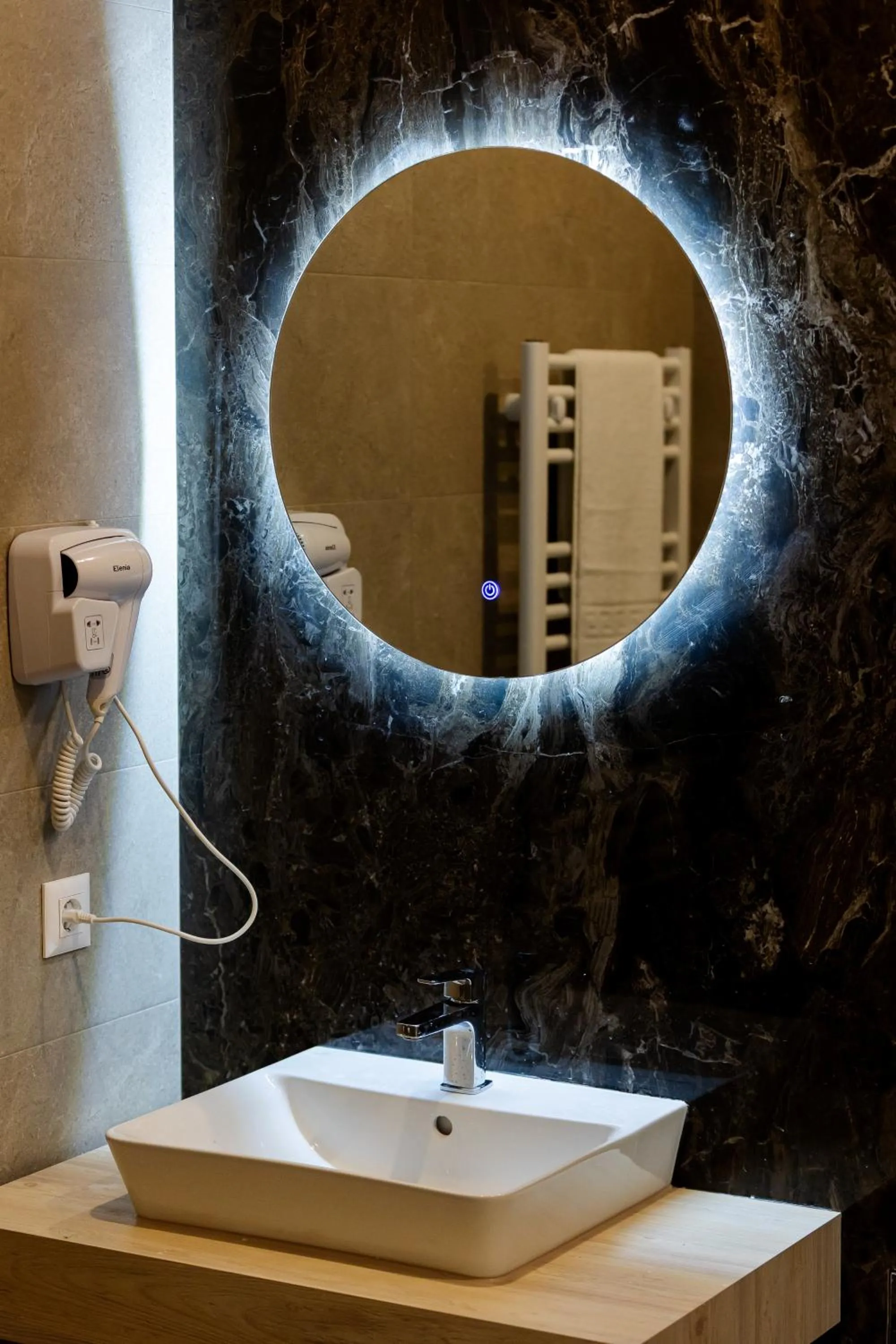 Bathroom in Central Suites