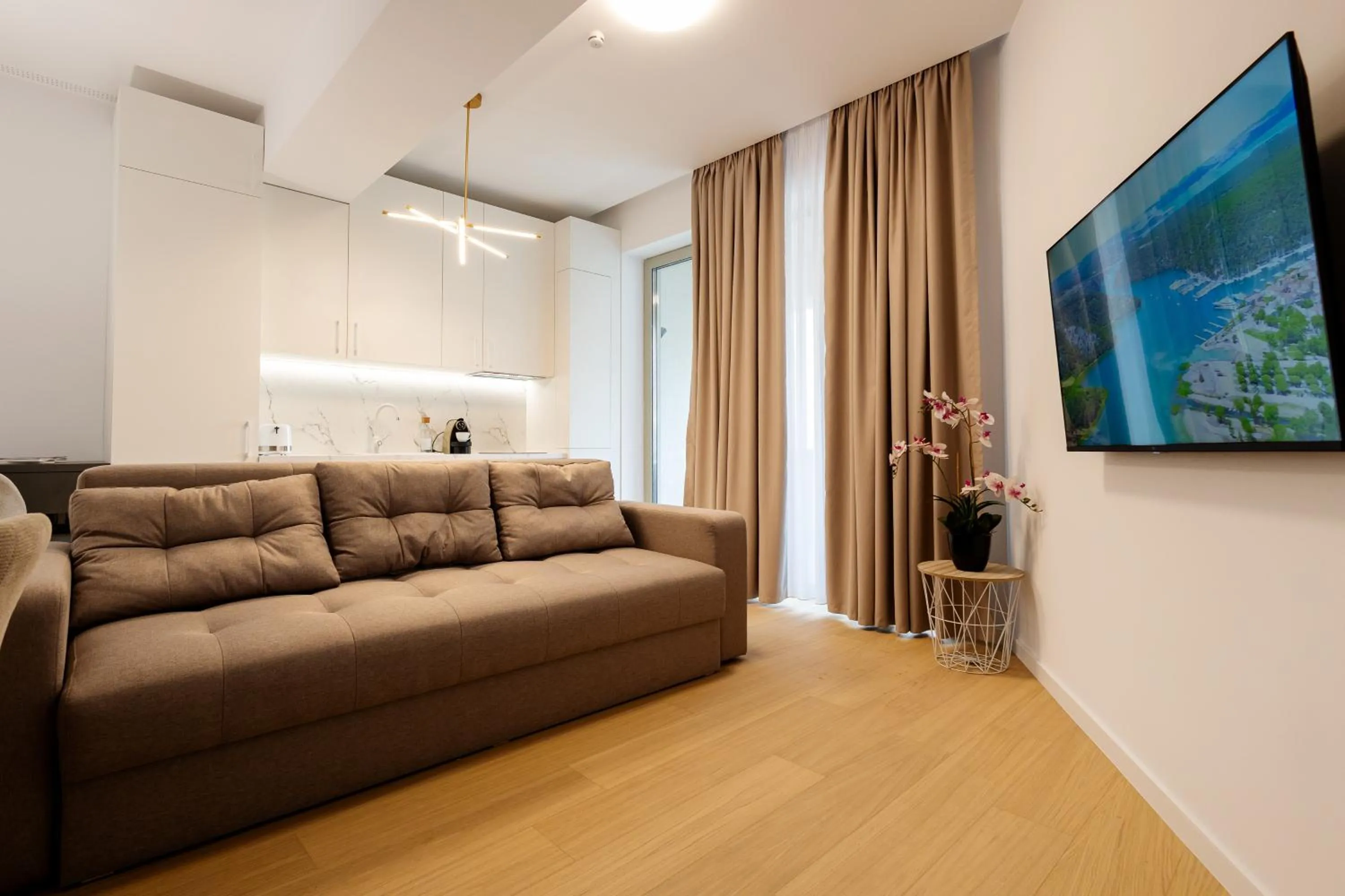 Living room in Central Suites