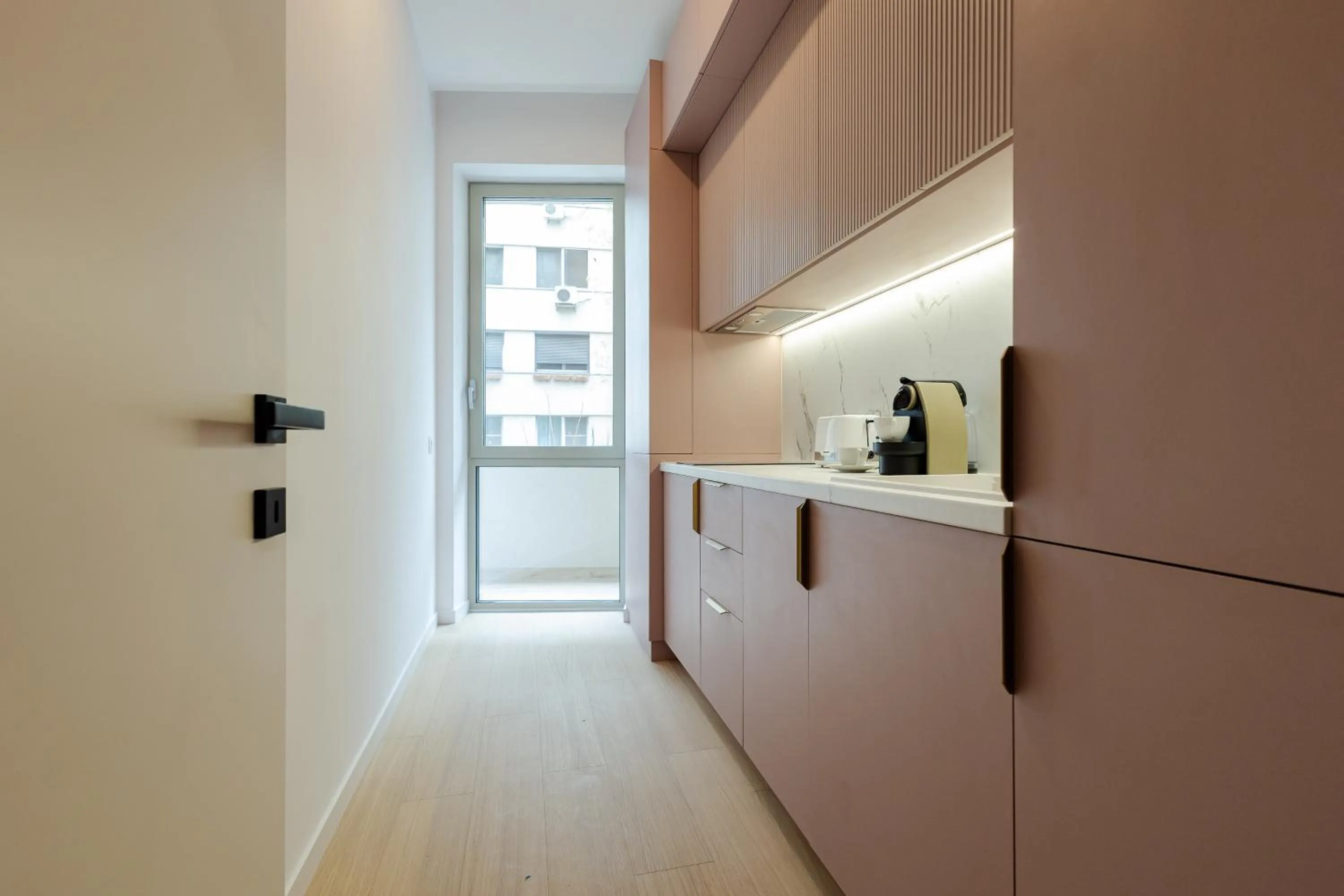 Kitchen or kitchenette in Central Suites