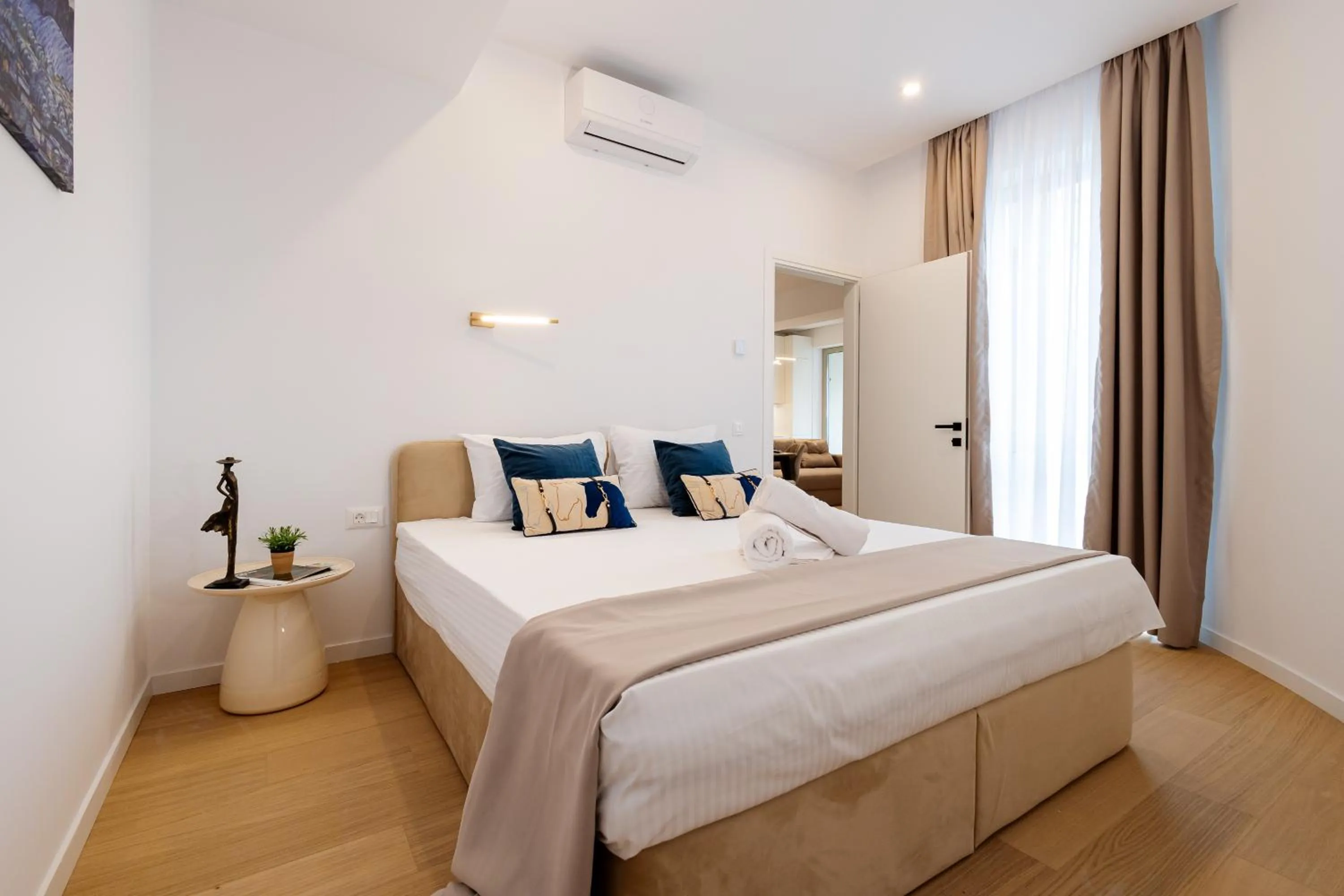 Bed in Central Suites