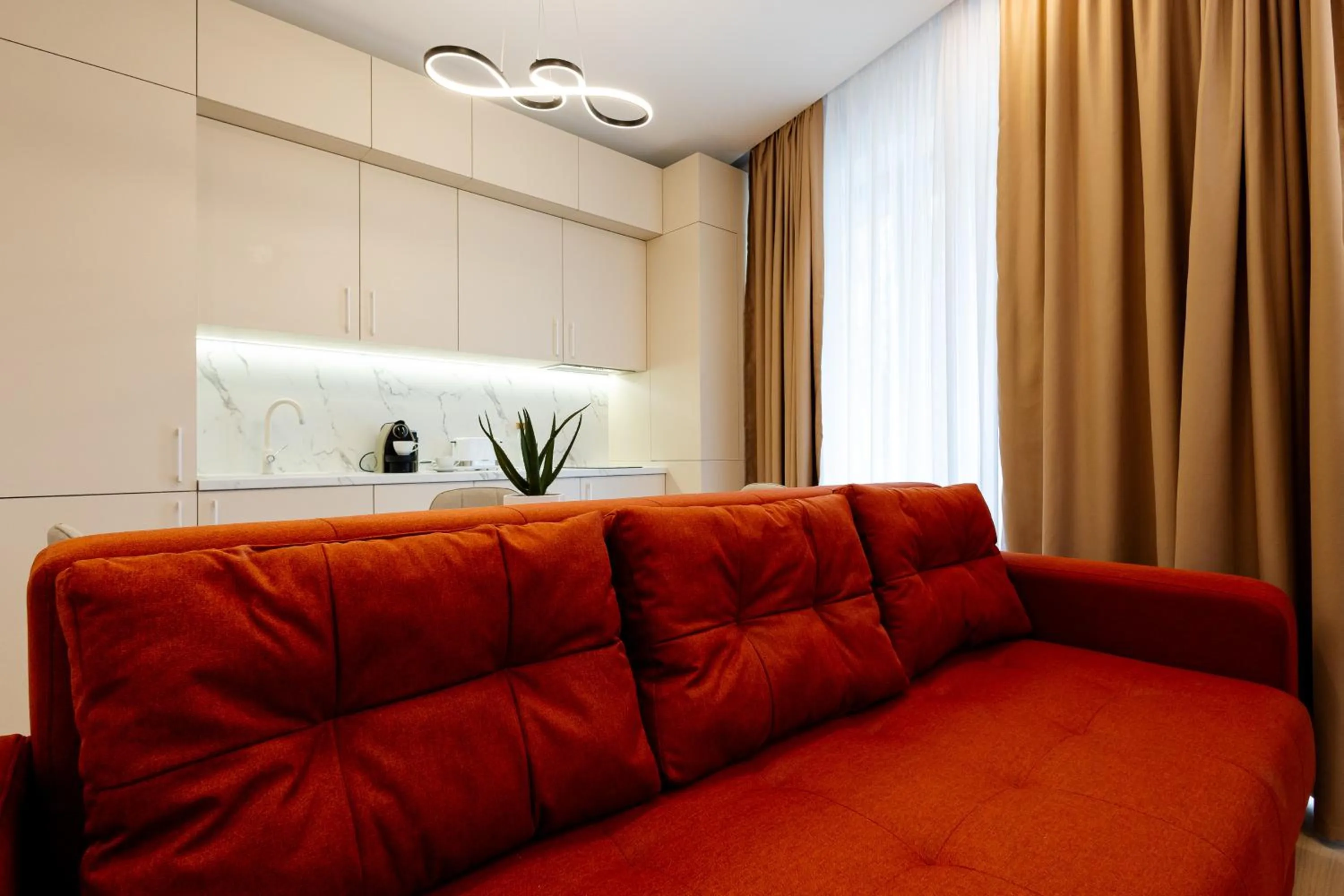 Living room in Central Suites