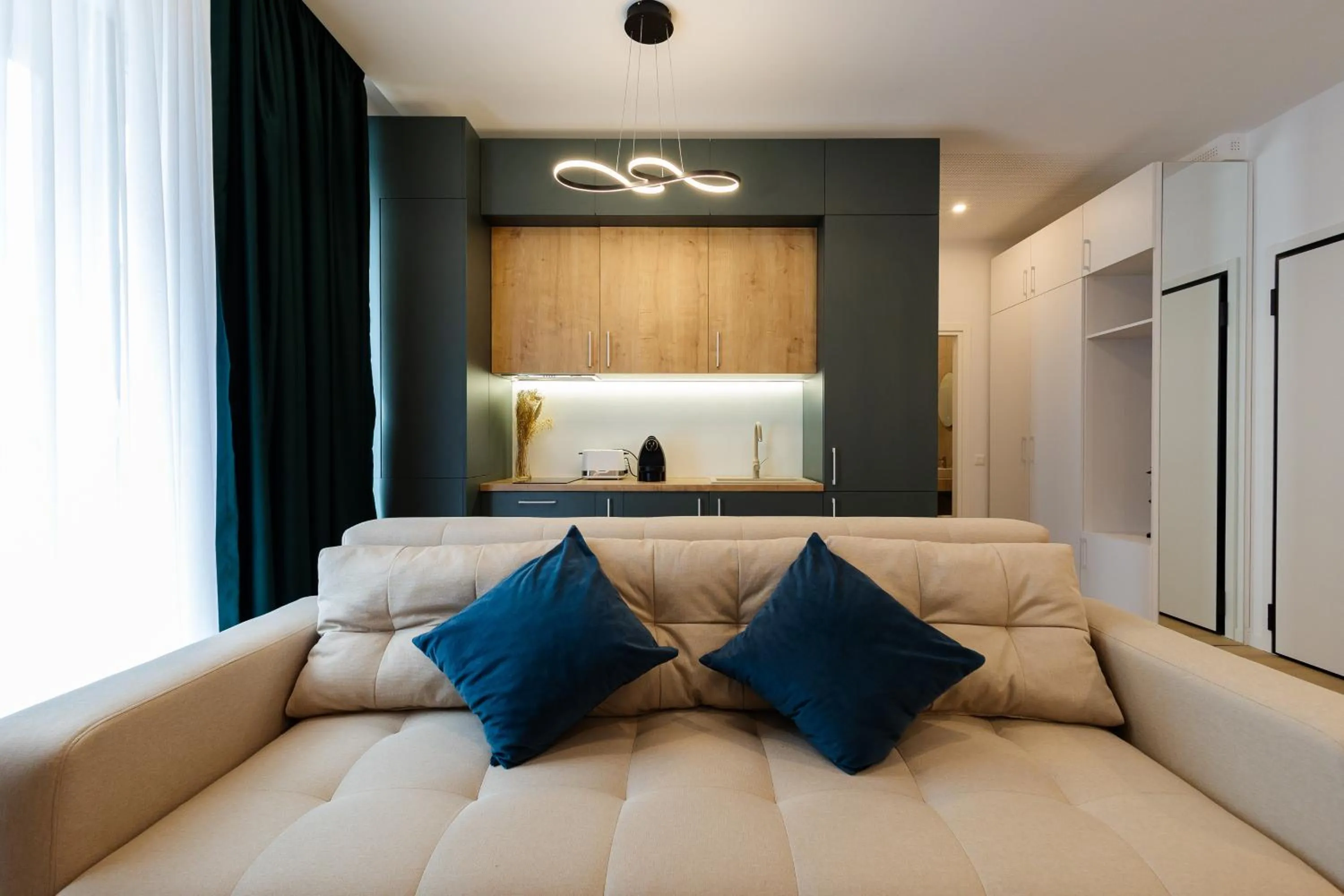 Living room in Central Suites