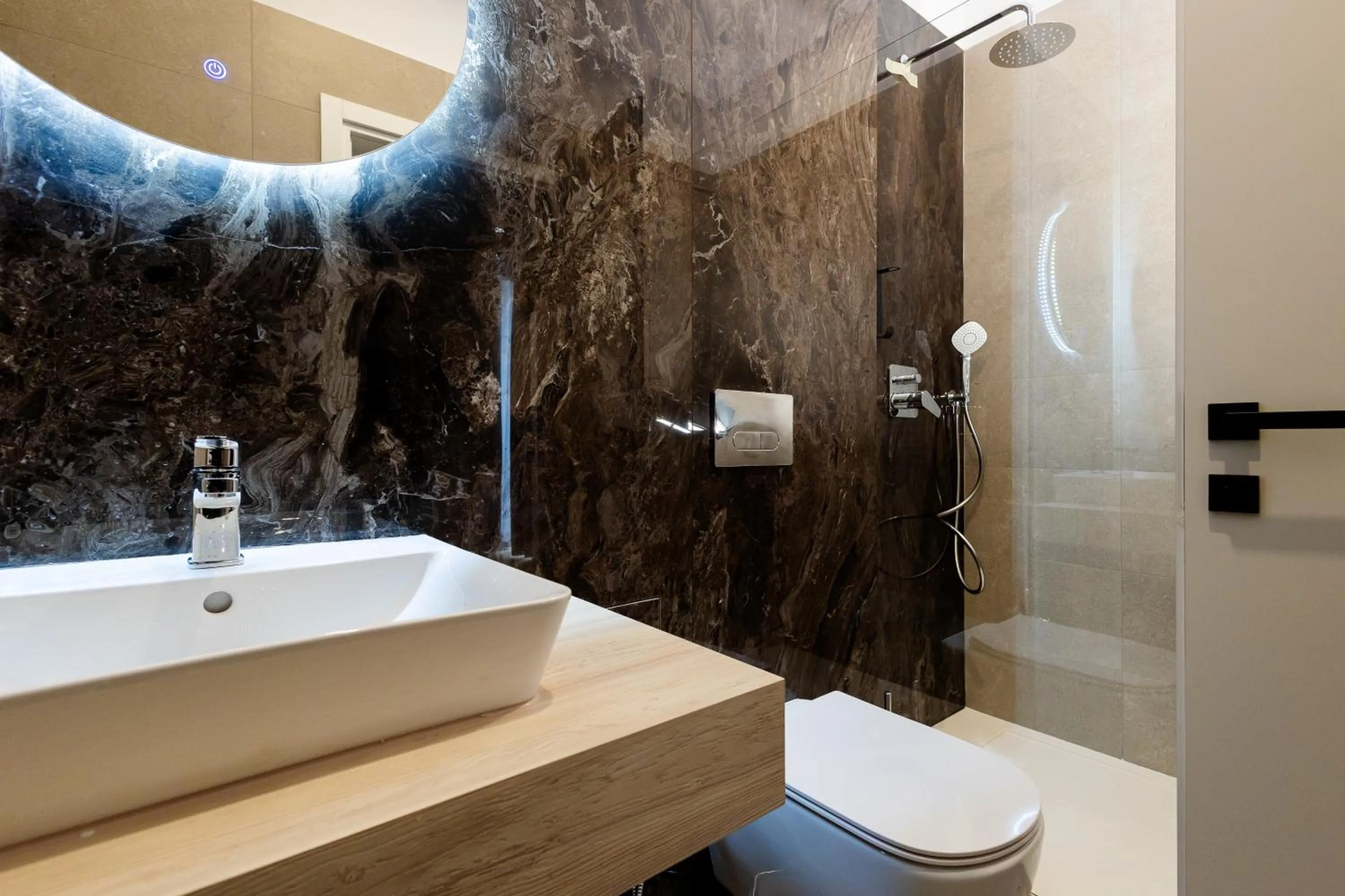 Bathroom in Central Suites