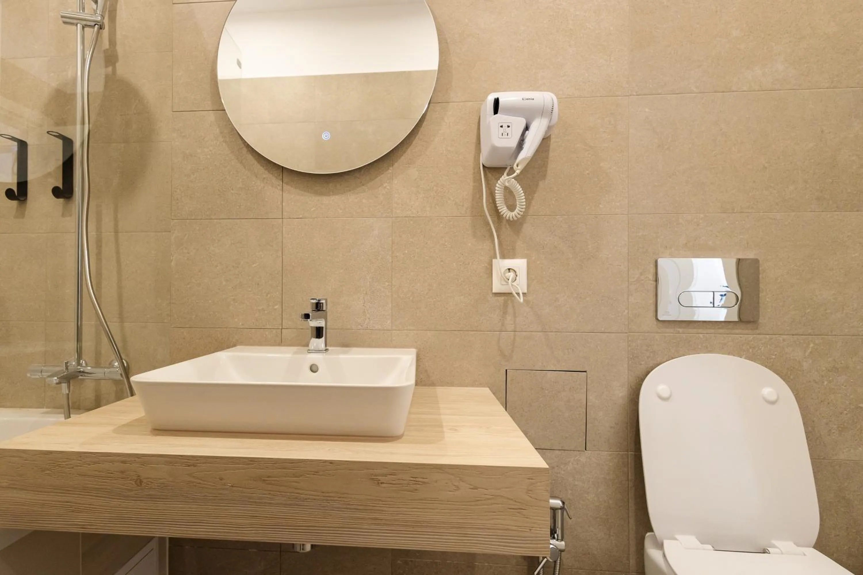 Bathroom in Central Suites