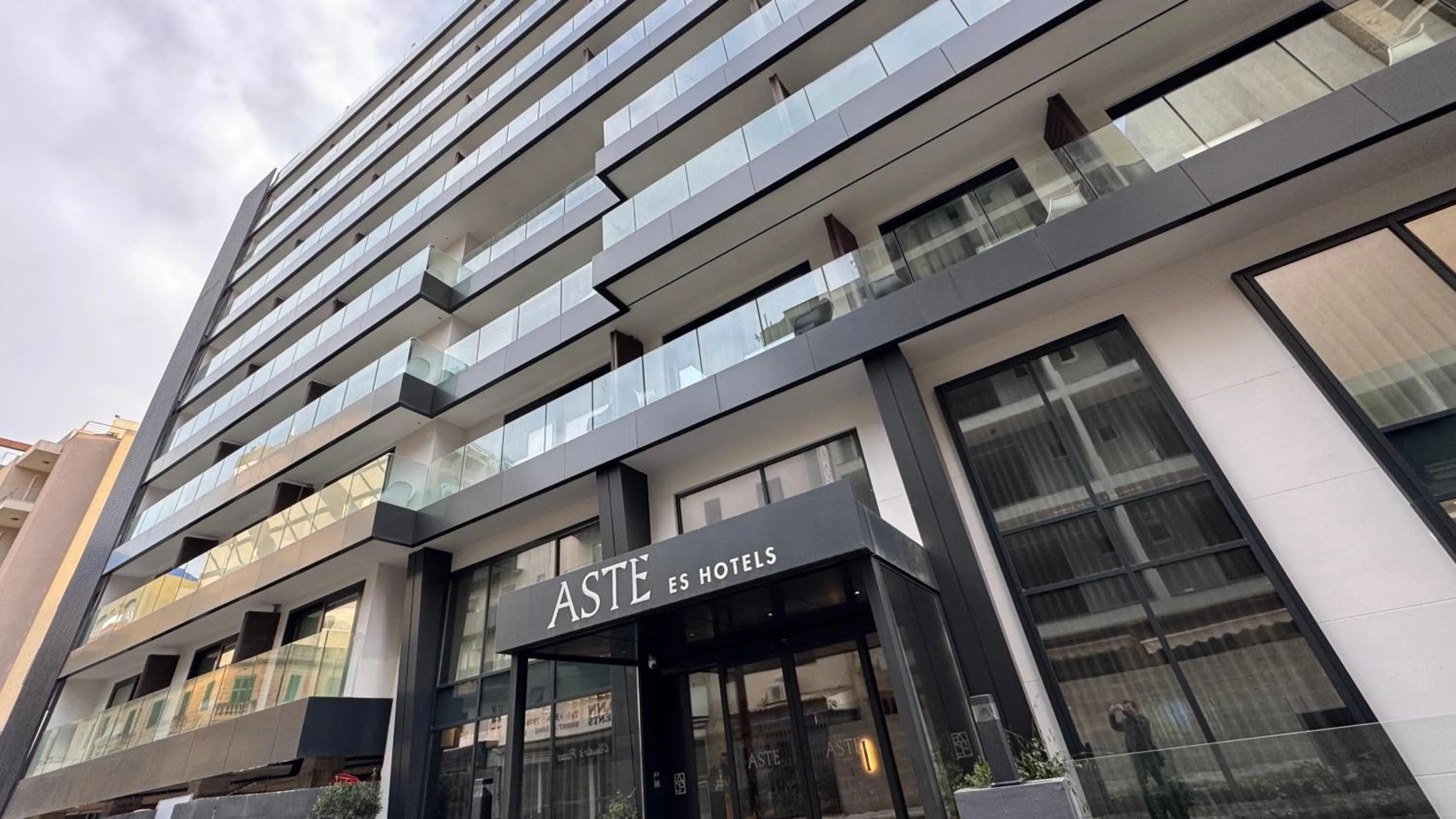 Property building in ASTE hotel