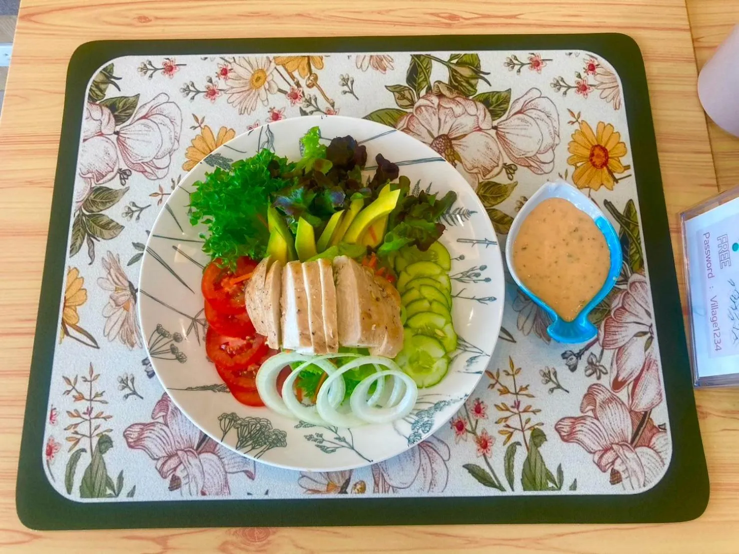 Food and drinks in The Village Poshtel