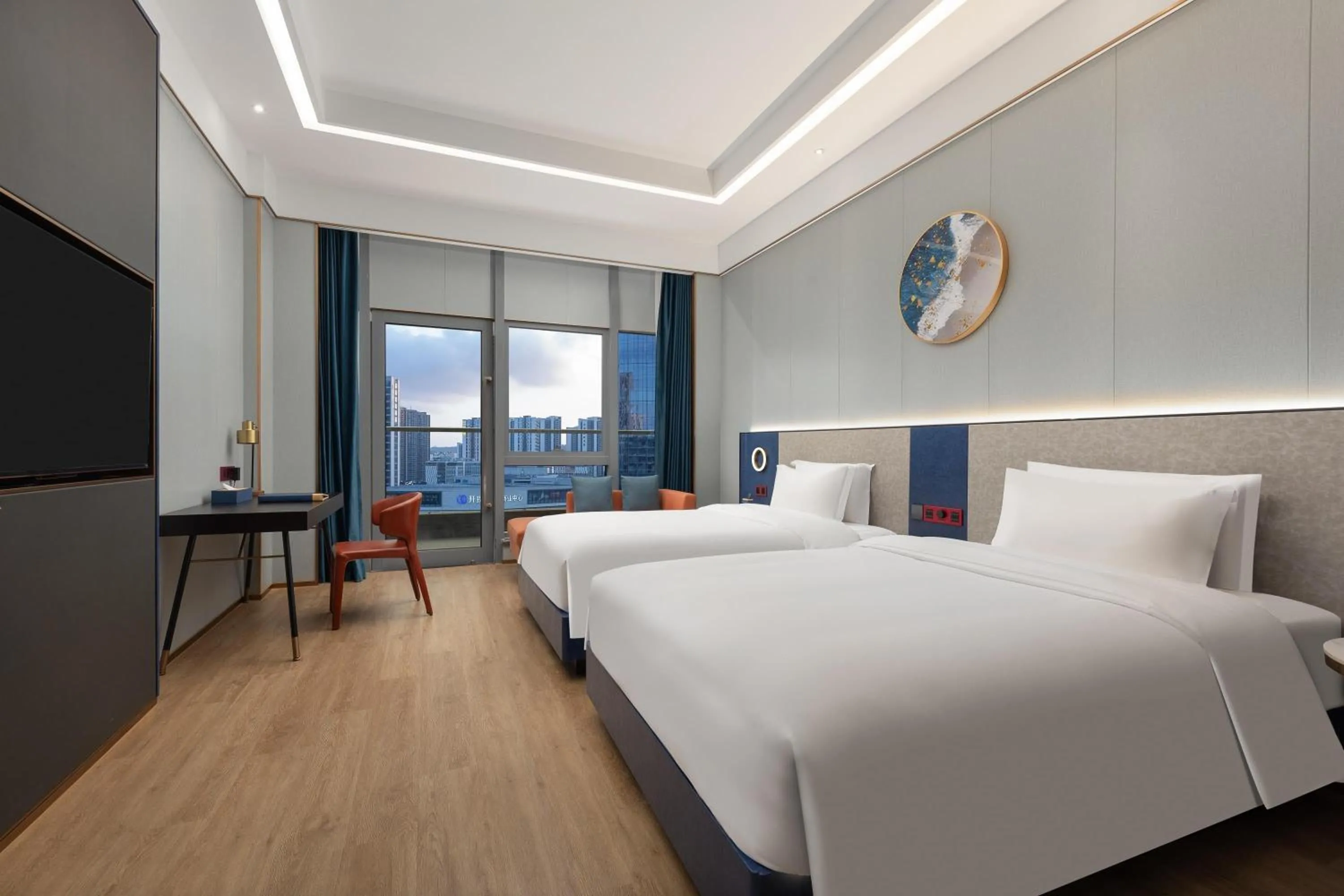 Photo of the whole room in Ramada by Wyndham Guangzhou Huangpu