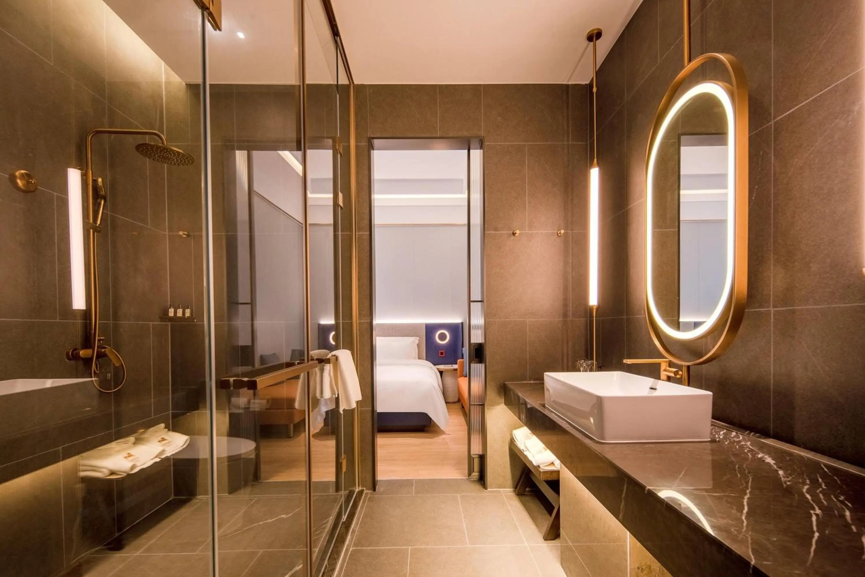 Bathroom in Ramada by Wyndham Guangzhou Huangpu