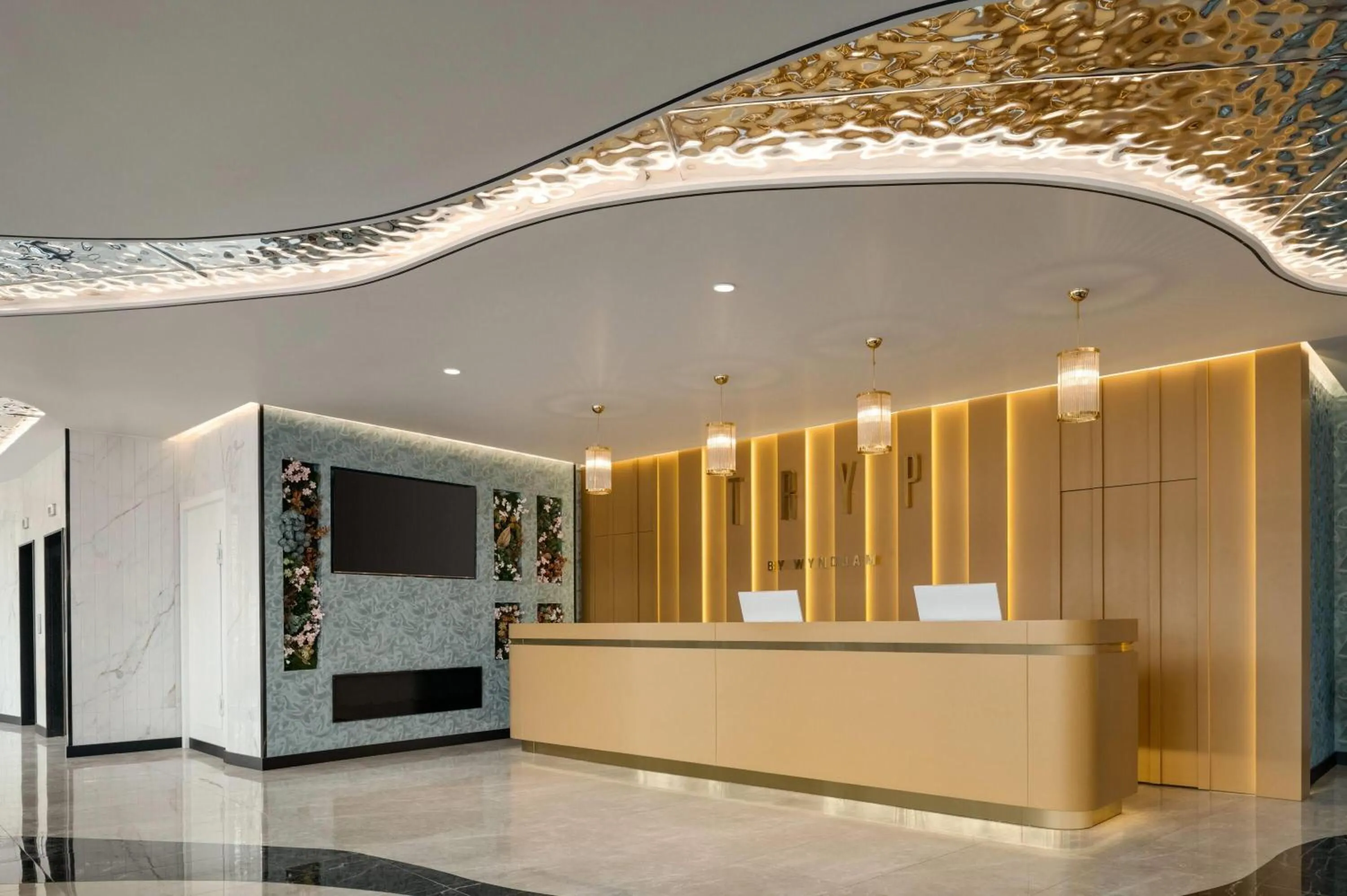 Lobby or reception in Tryp by Wyndham Istanbul Beyoglu