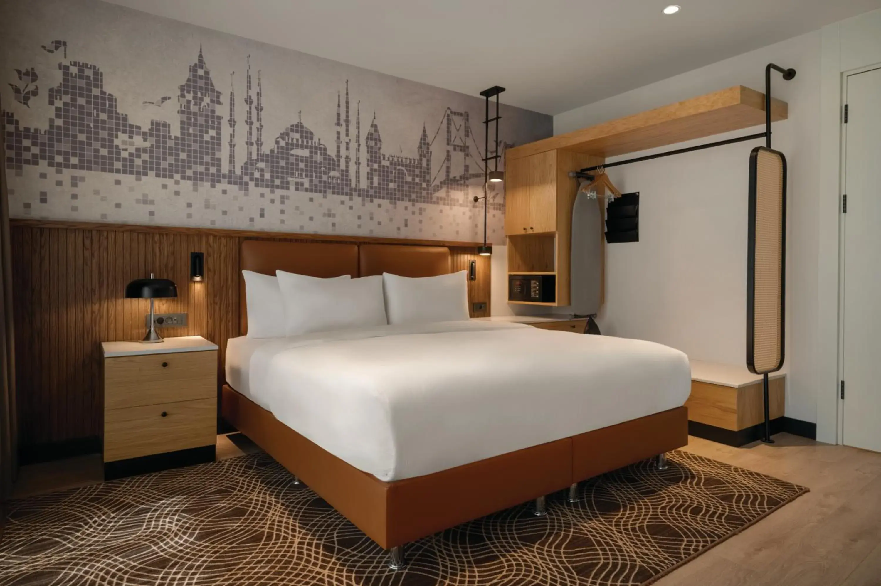 Executive King Room with City View in Tryp by Wyndham Istanbul Beyoglu Executive King Room with City View in Tryp by Wyndham Istanbul Beyoglu