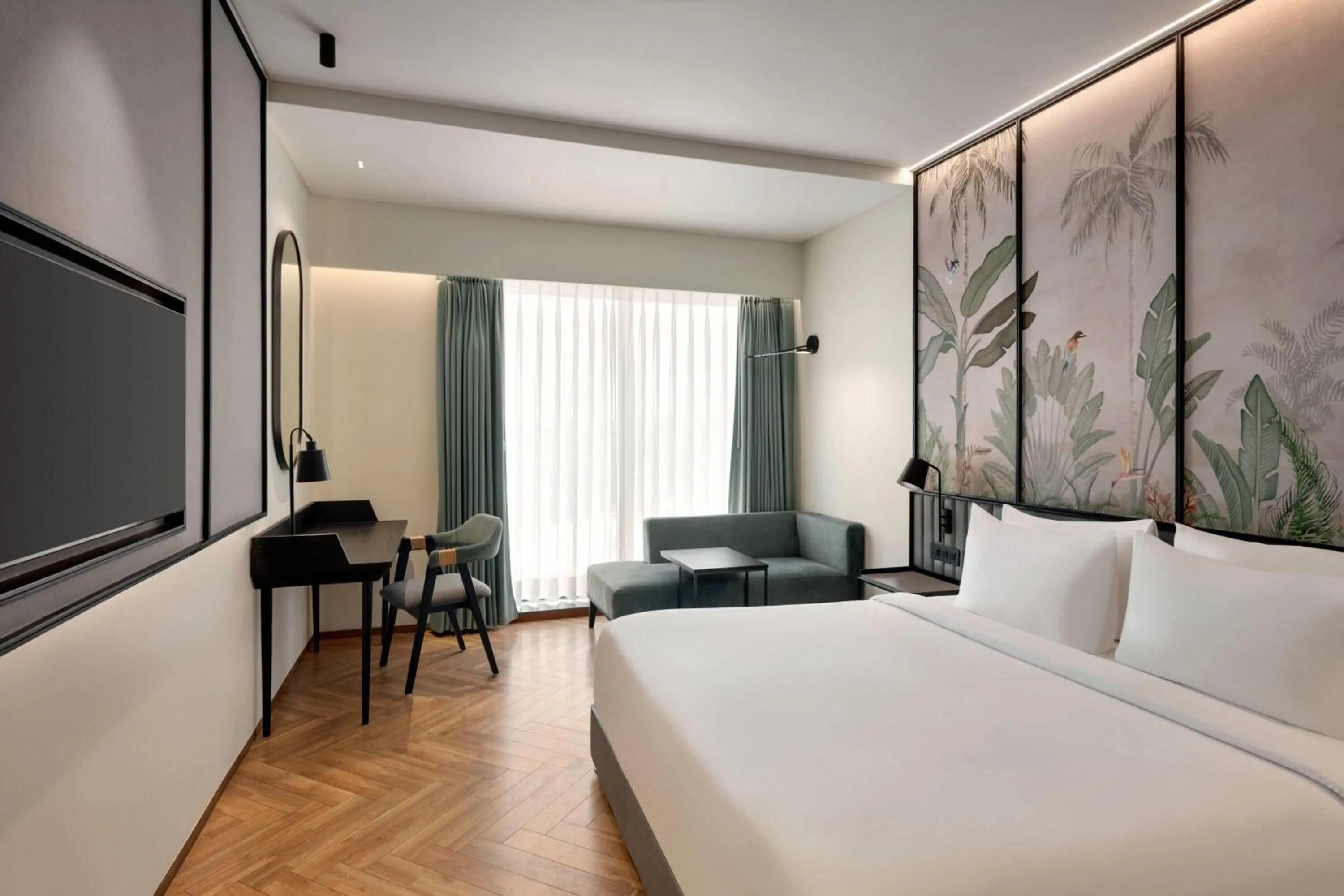 Photo of the whole room, Bed in Ramada Encore by Wyndham Ambala GT Road