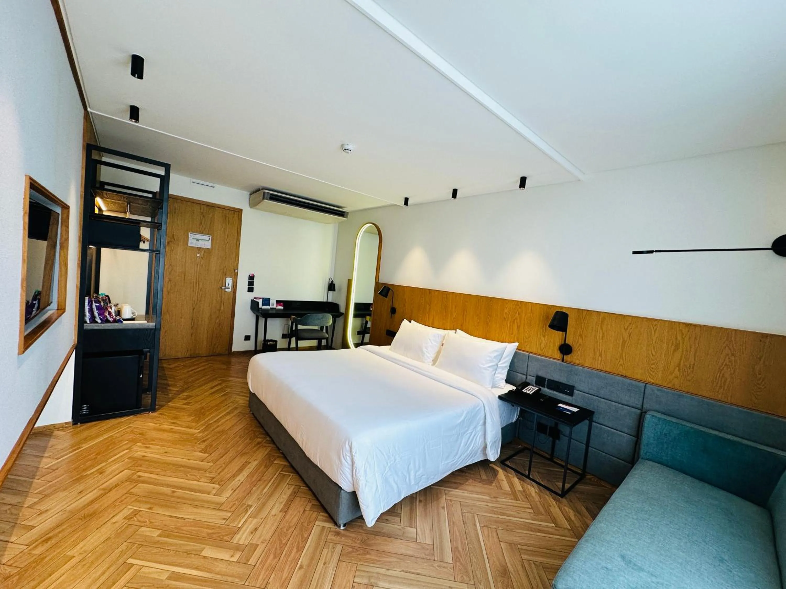 Bedroom, Bed in Ramada Encore by Wyndham Ambala GT Road