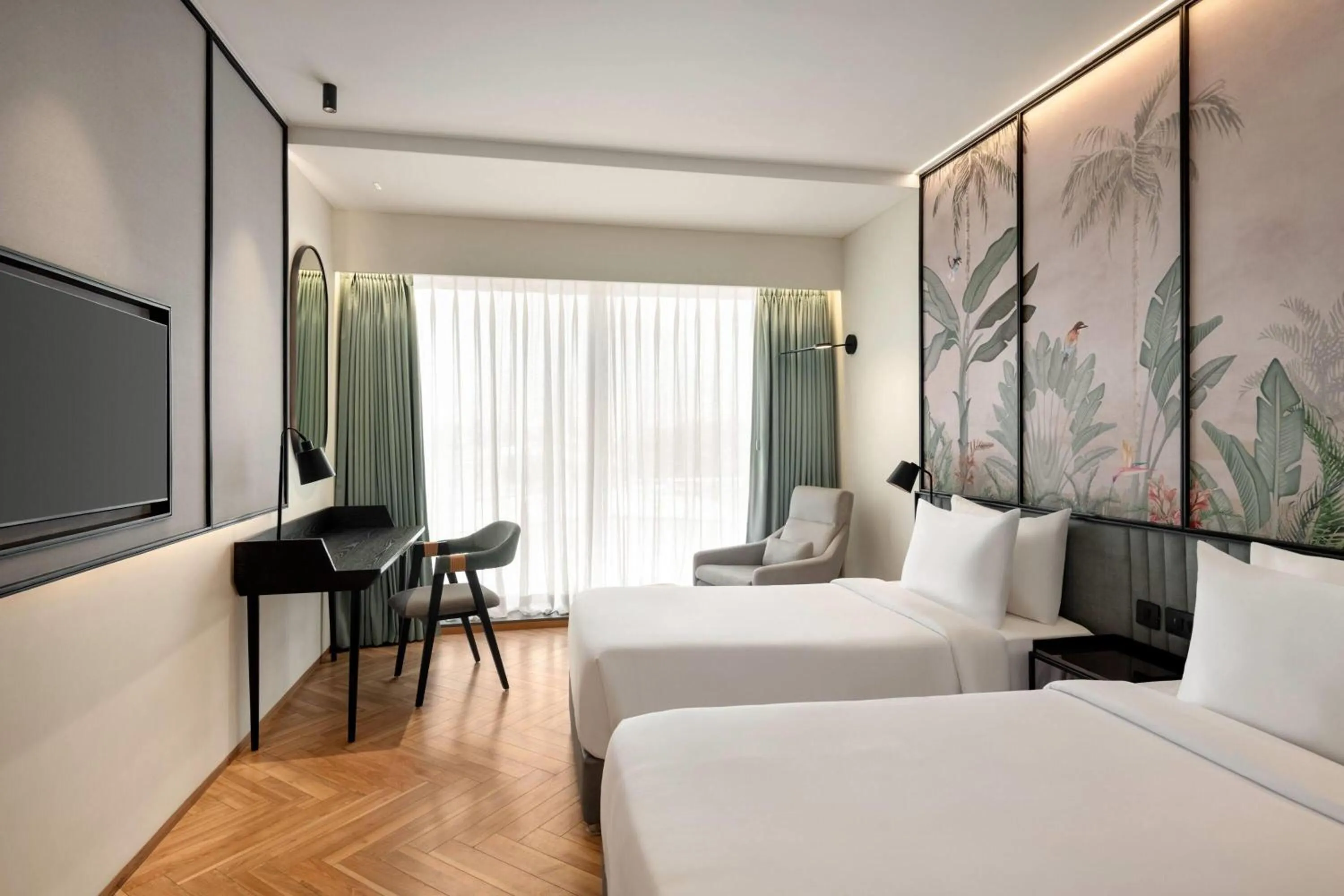 Photo of the whole room, Bed in Ramada Encore by Wyndham Ambala GT Road